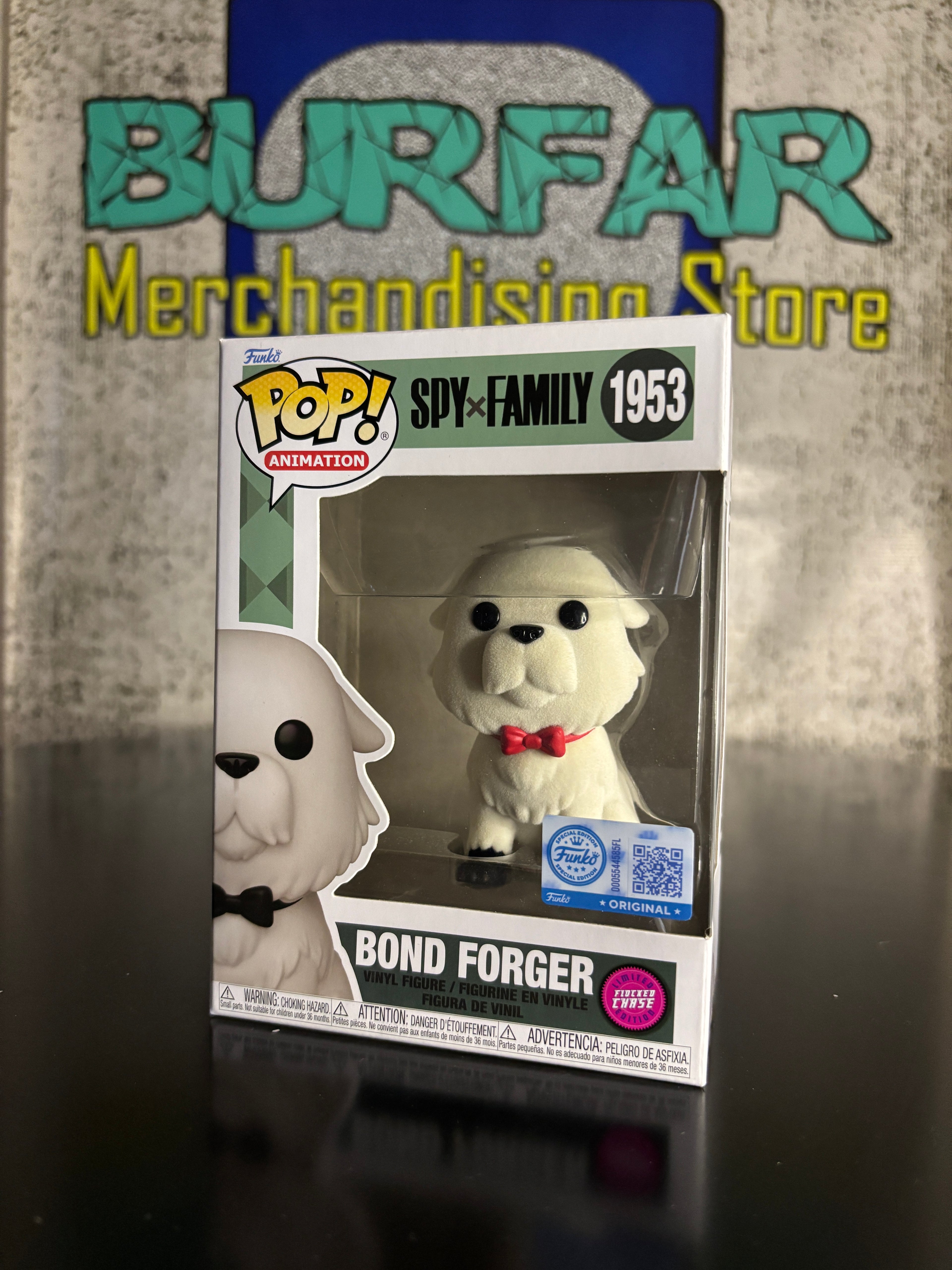 Funko Pop Bond Forger Flocked Chase