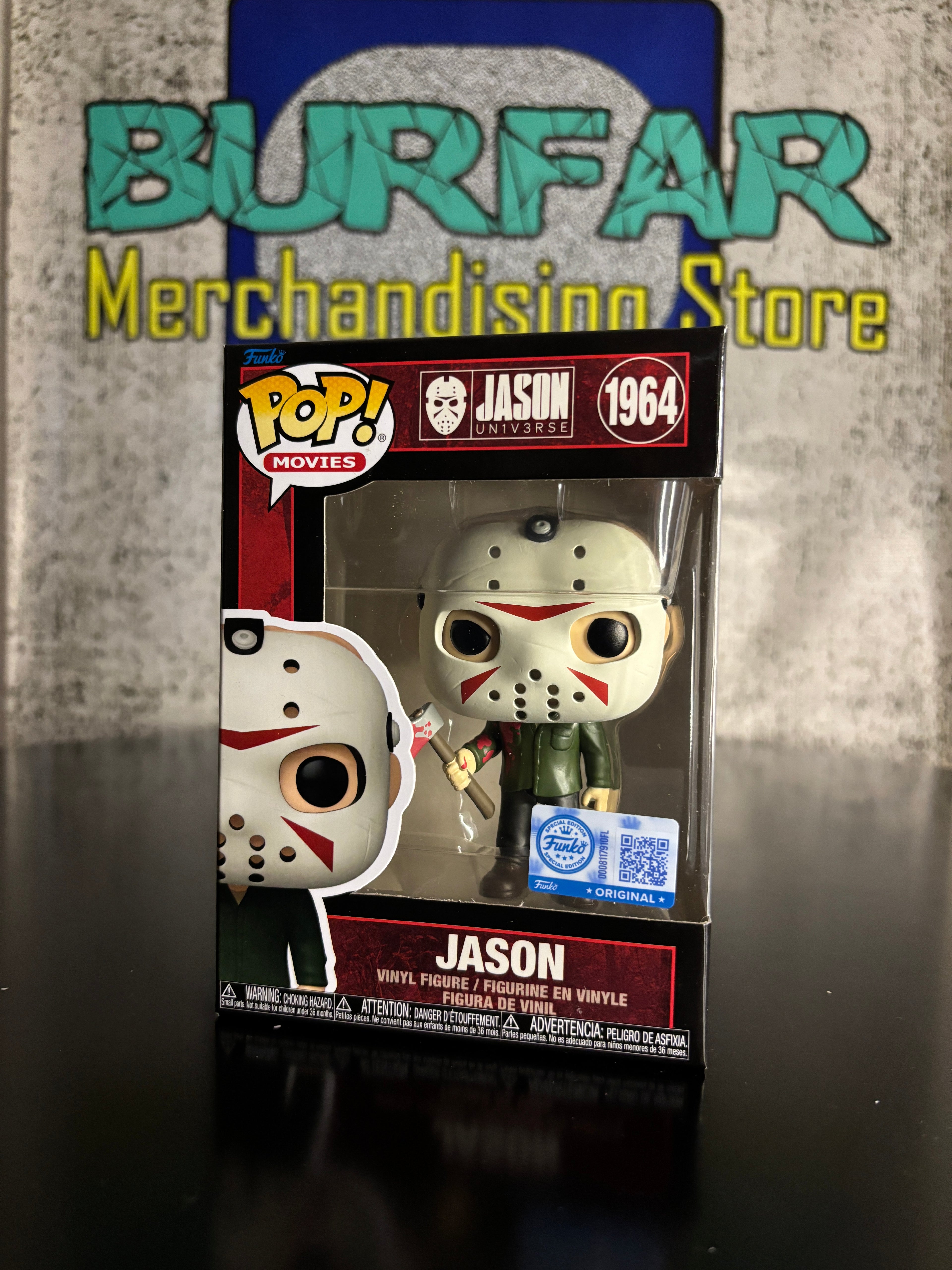 Funko Pop Jason Exclusivo Hot Topic Scare Fair 2025