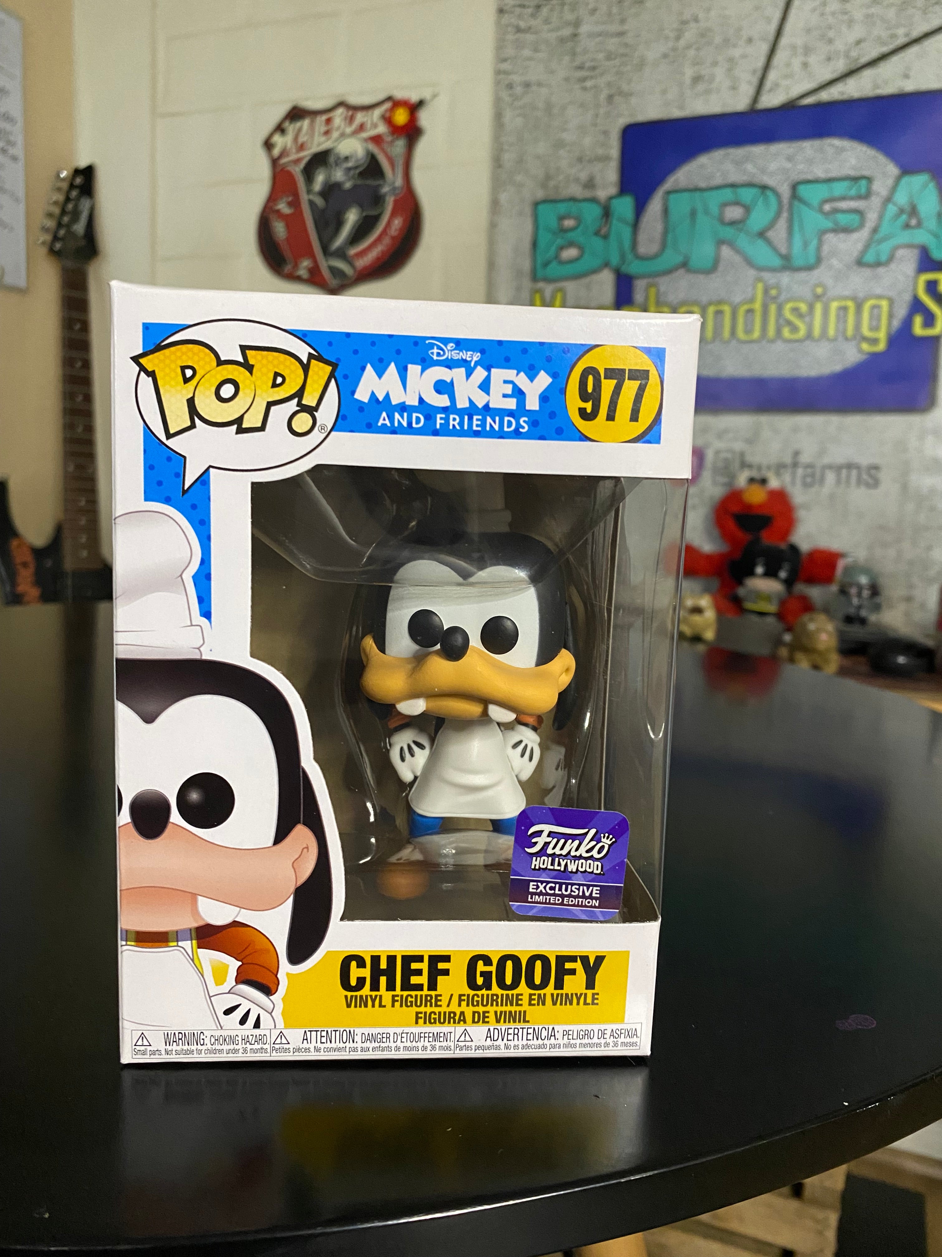 Funko Pop Chef Goofy Exclusivo Funko Hollywood