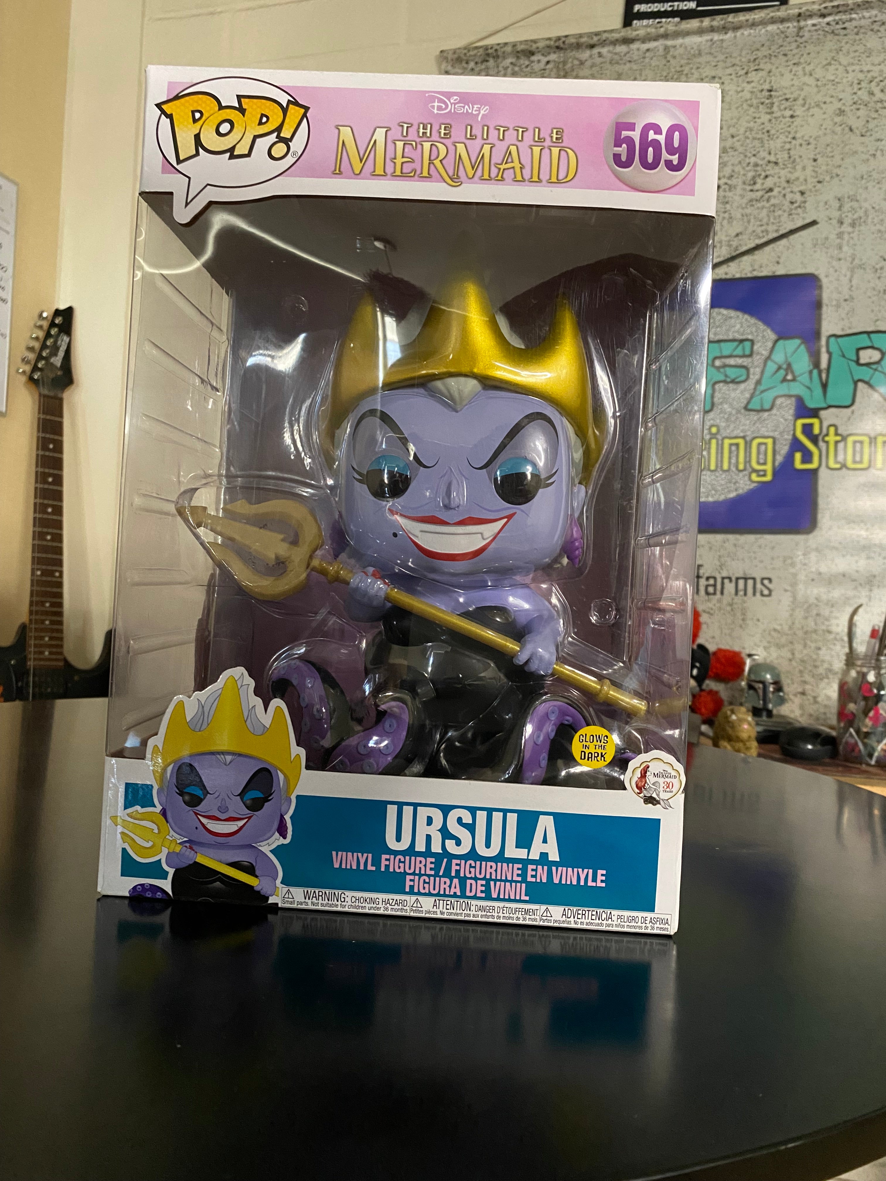 Funko Pop Ursula Glows in the Dark 10 Pulgadas