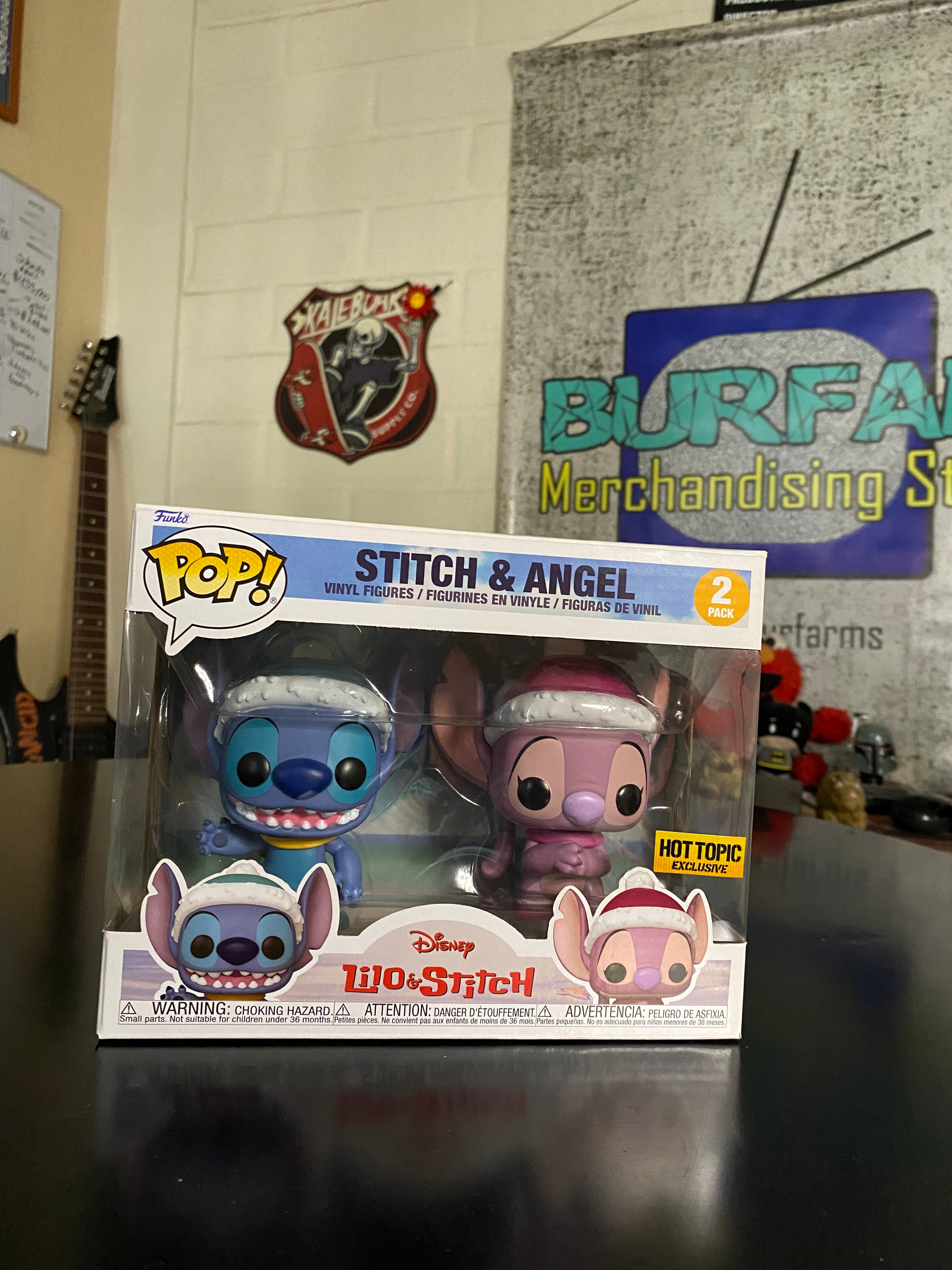 Funko Pop 2 Pack Stitch & Angel Exclusivo Hot Topic