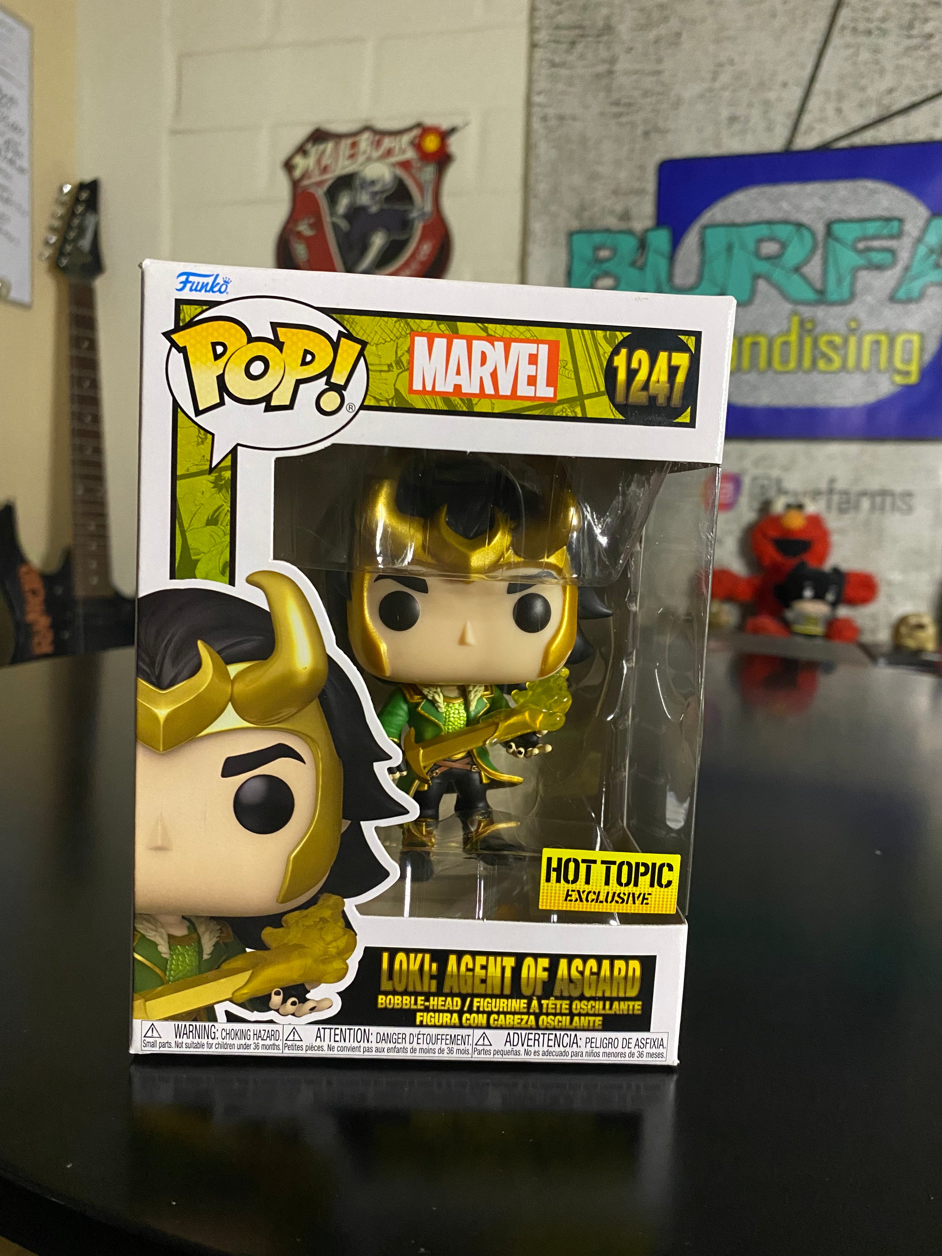 Funko Pop Loki: Agent of Asgard Exclusivo Hot Topic