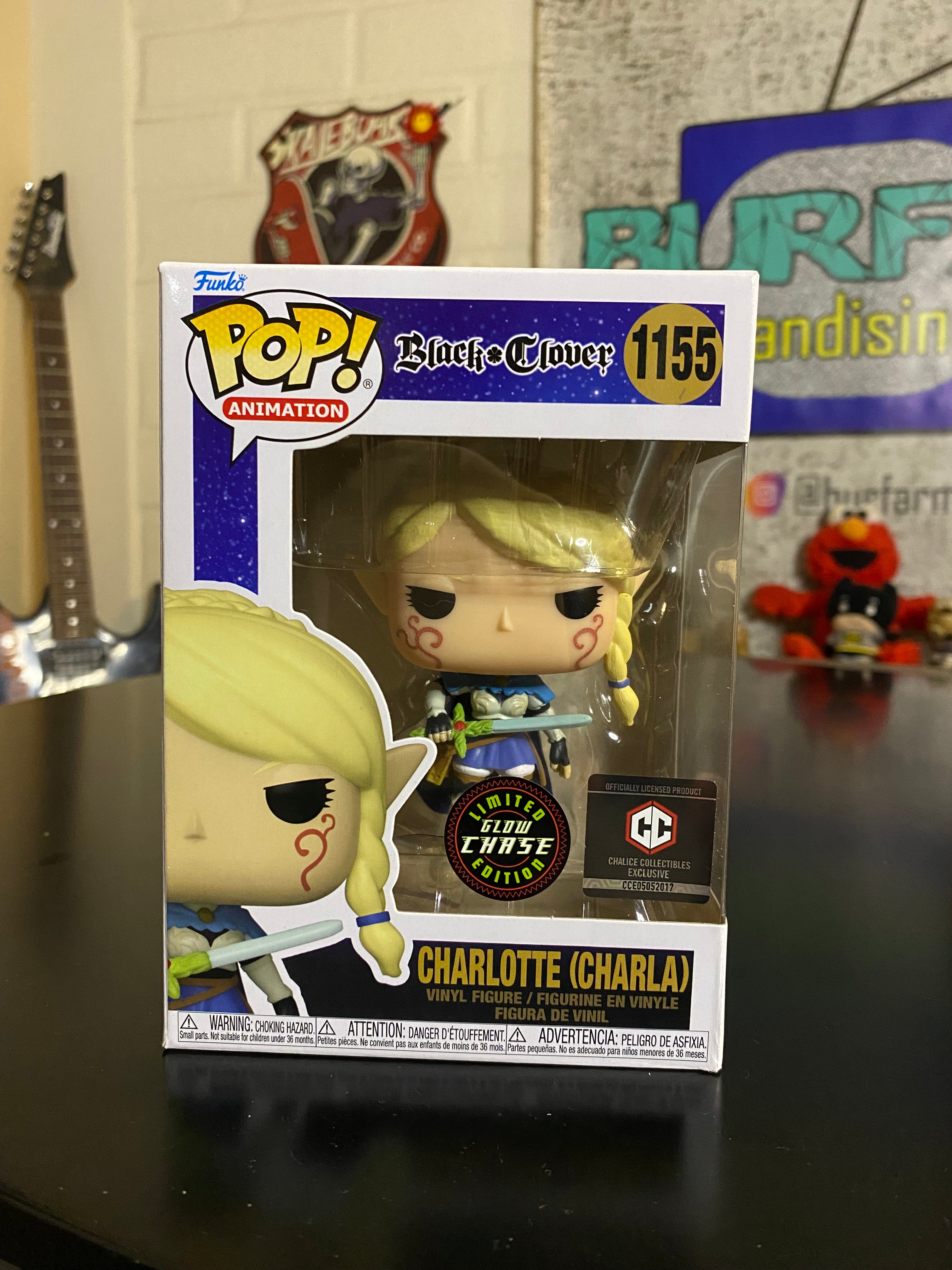 Funko Pop Charlotte (Charla) Exclusivo Chalice Collectibles Glowchase