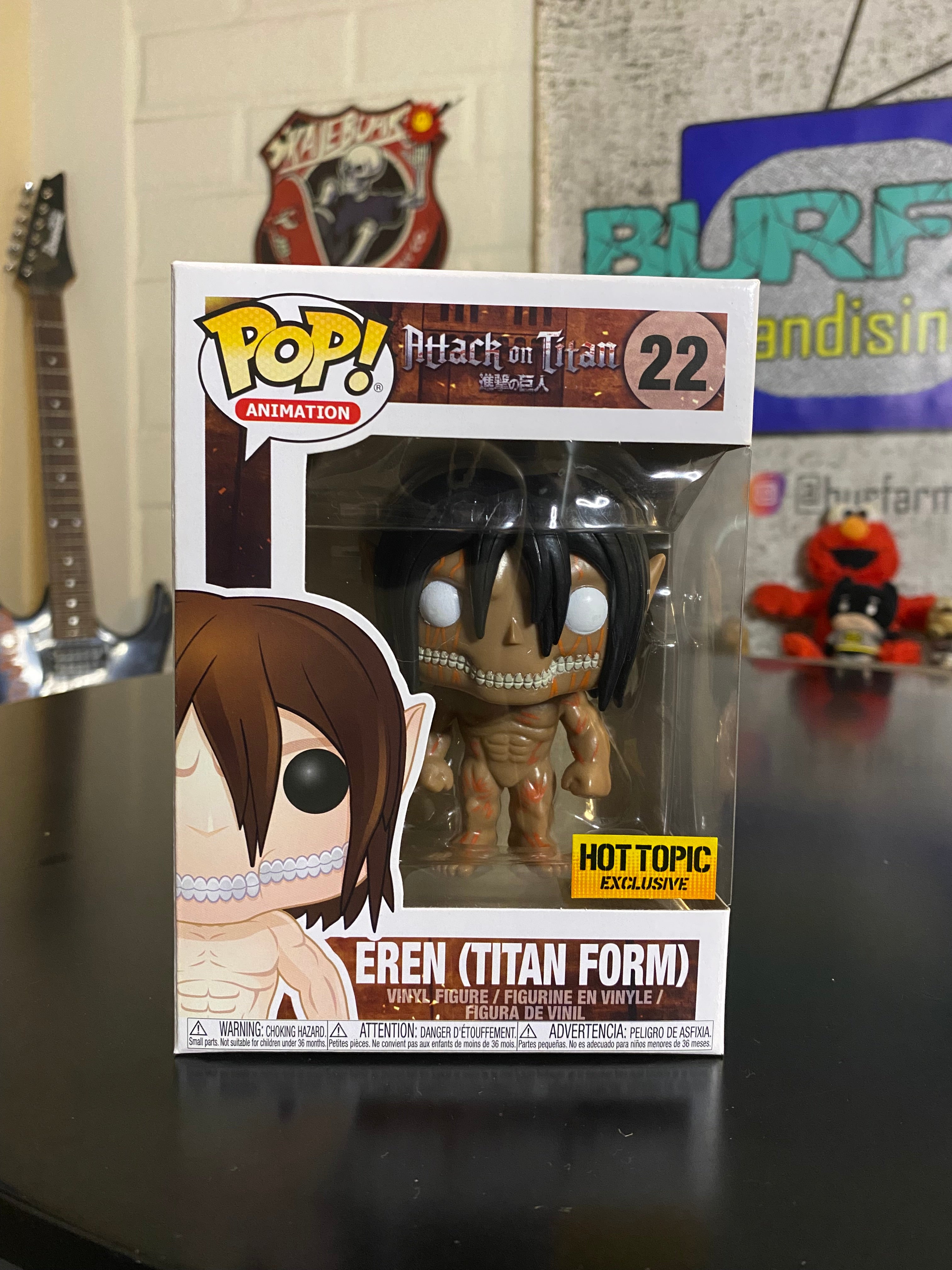 Funko Pop Eren (Titan Form) Exclusivo Hot Topic