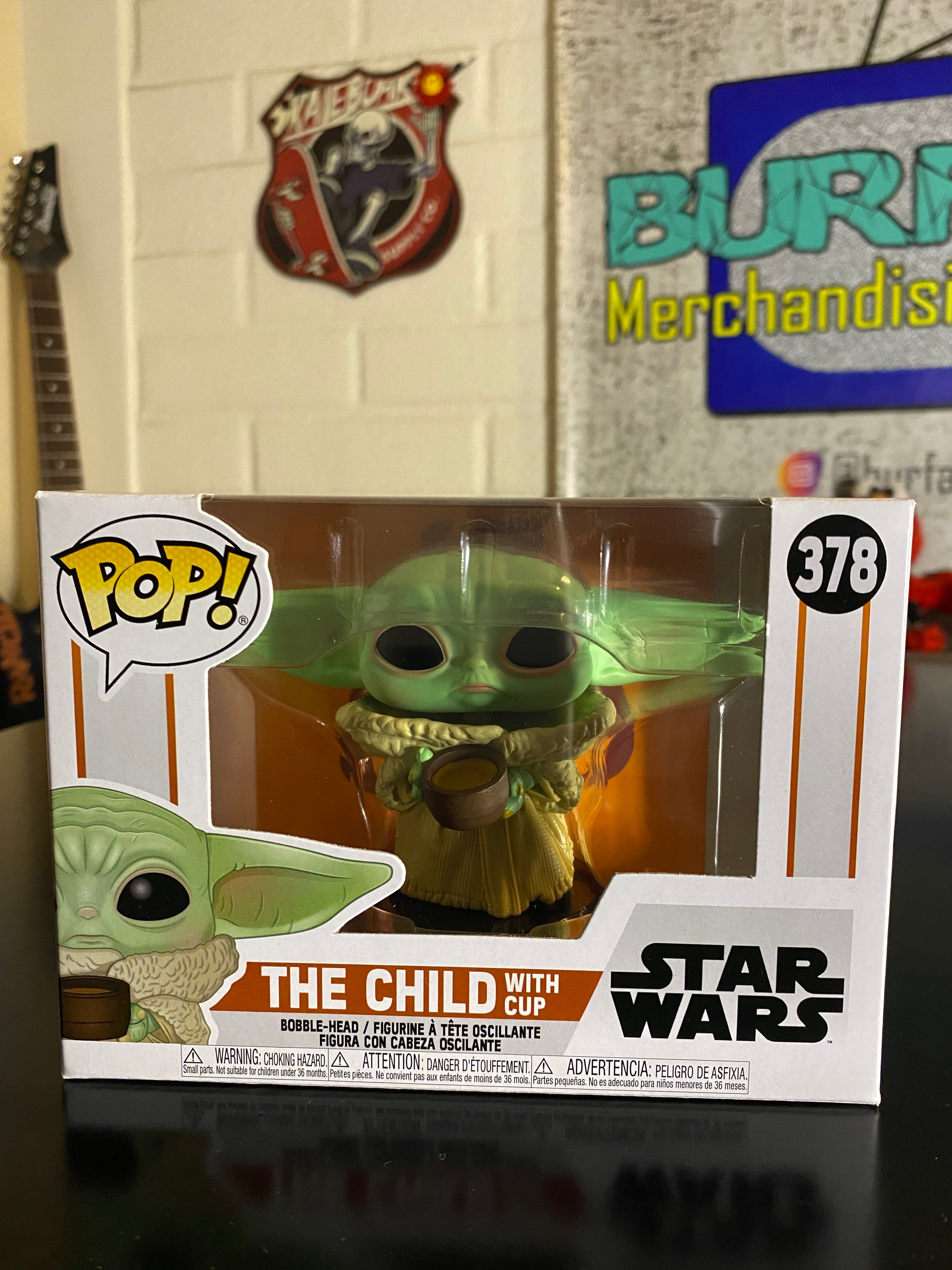 Funko Pop The Child with Cup