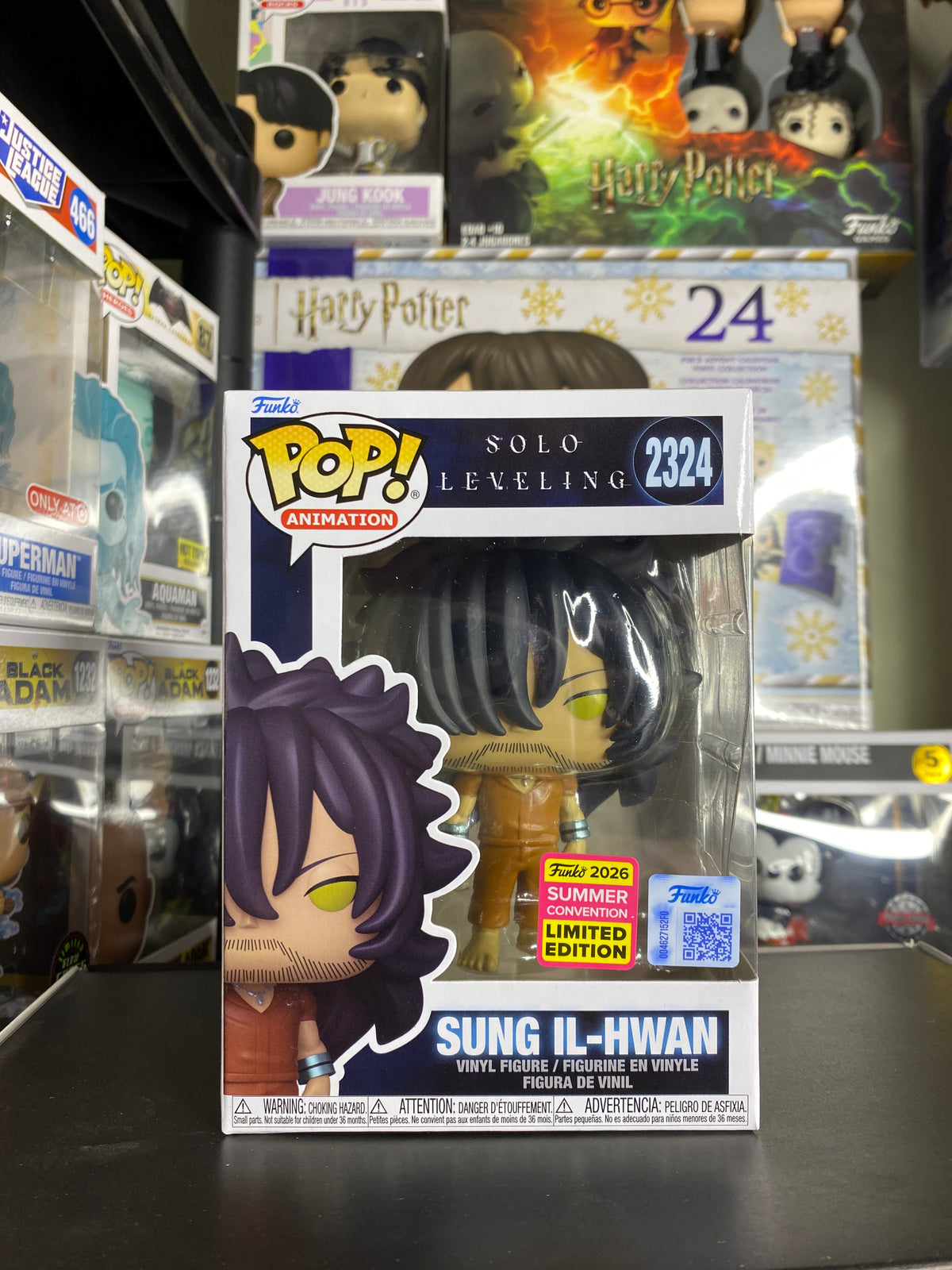 Funko Pop! Sung Il-Hwan – Solo Leveling #2324 (Summer Convention 2026 Limited Edition)
