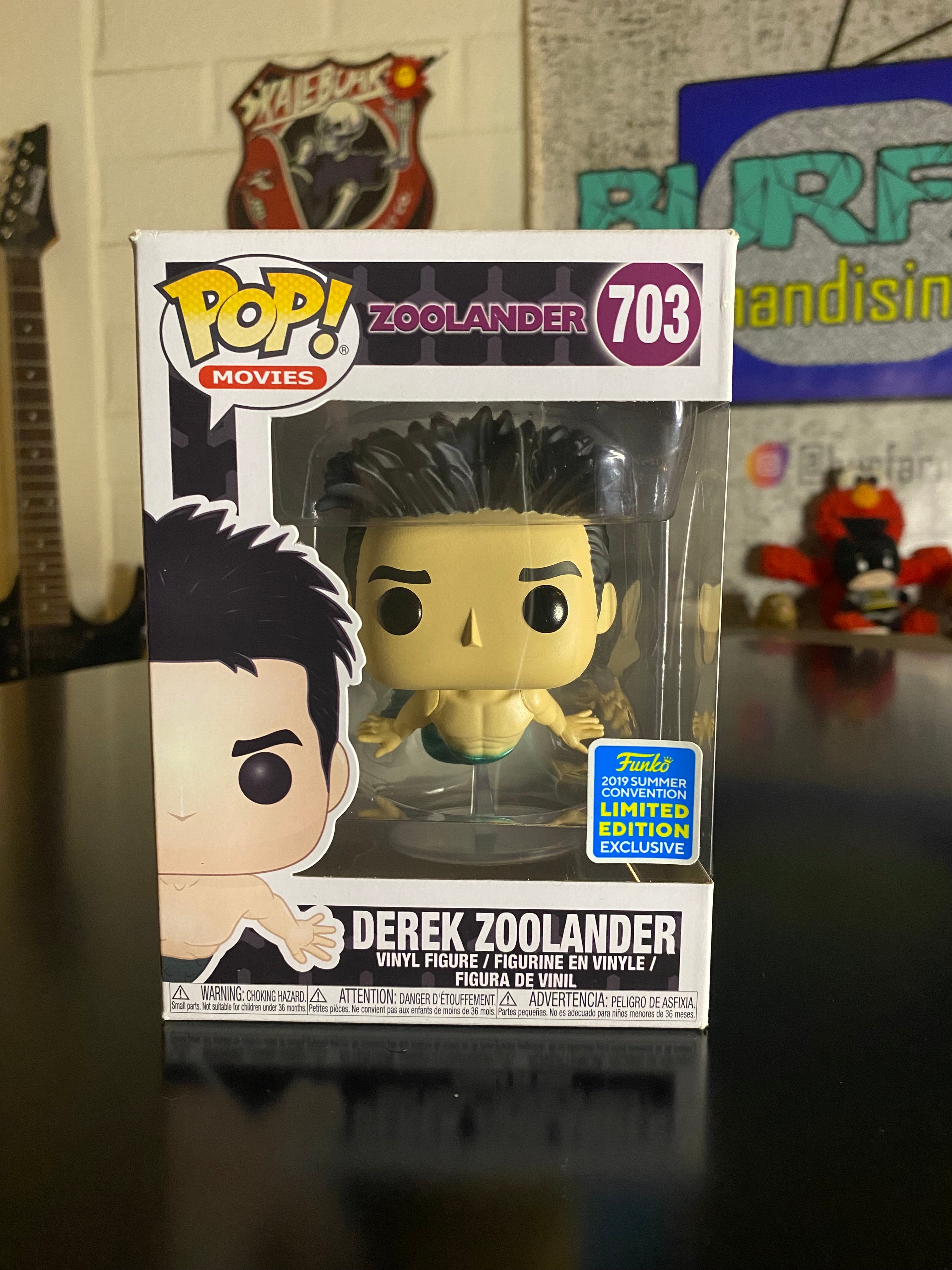 Funko Pop Derek Zoolander Exclusivo Summer Convention 2019