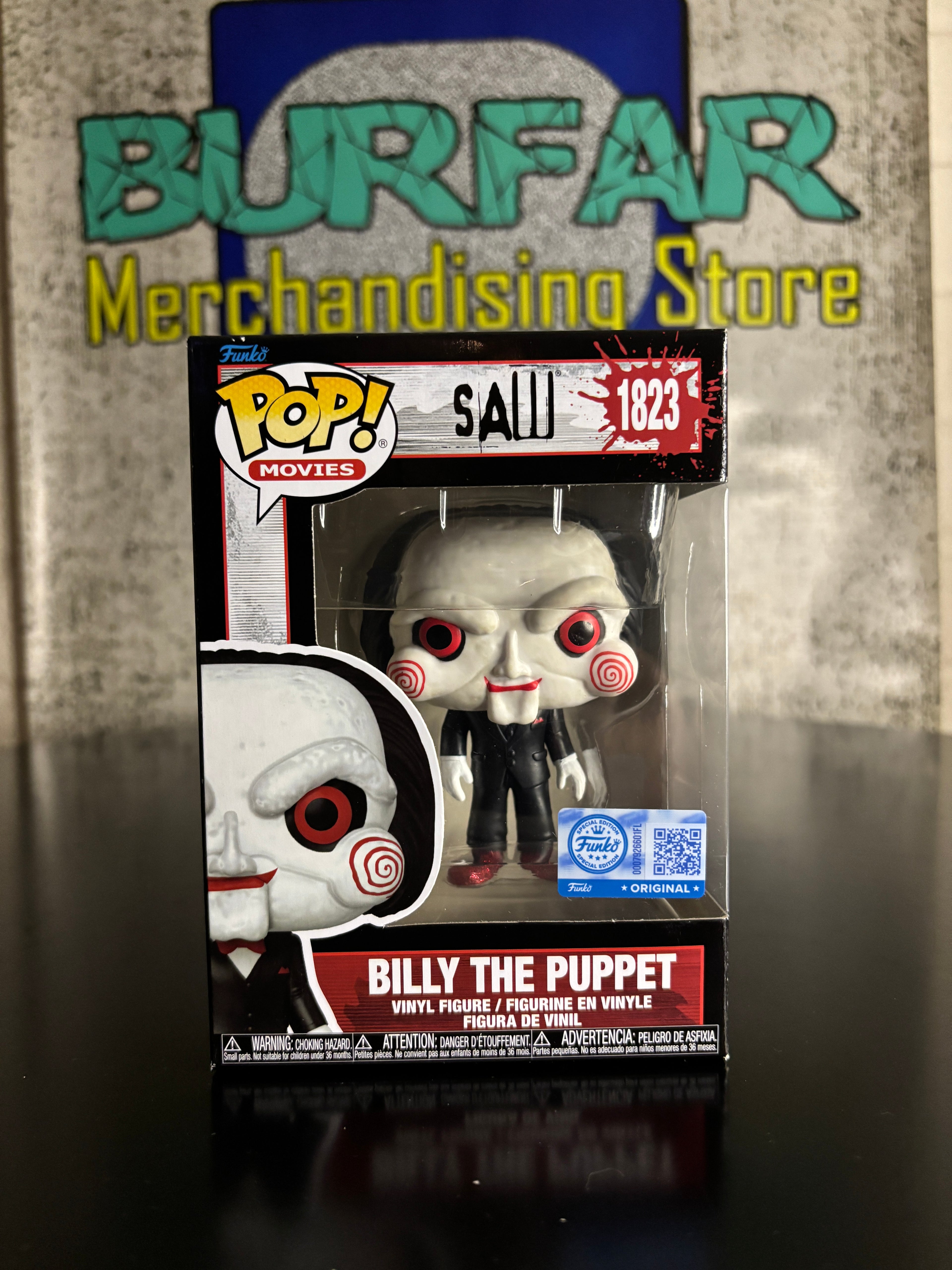 Funko Pop Billy the Puppet Exclusivo Hot Topic Scare Fair 2025