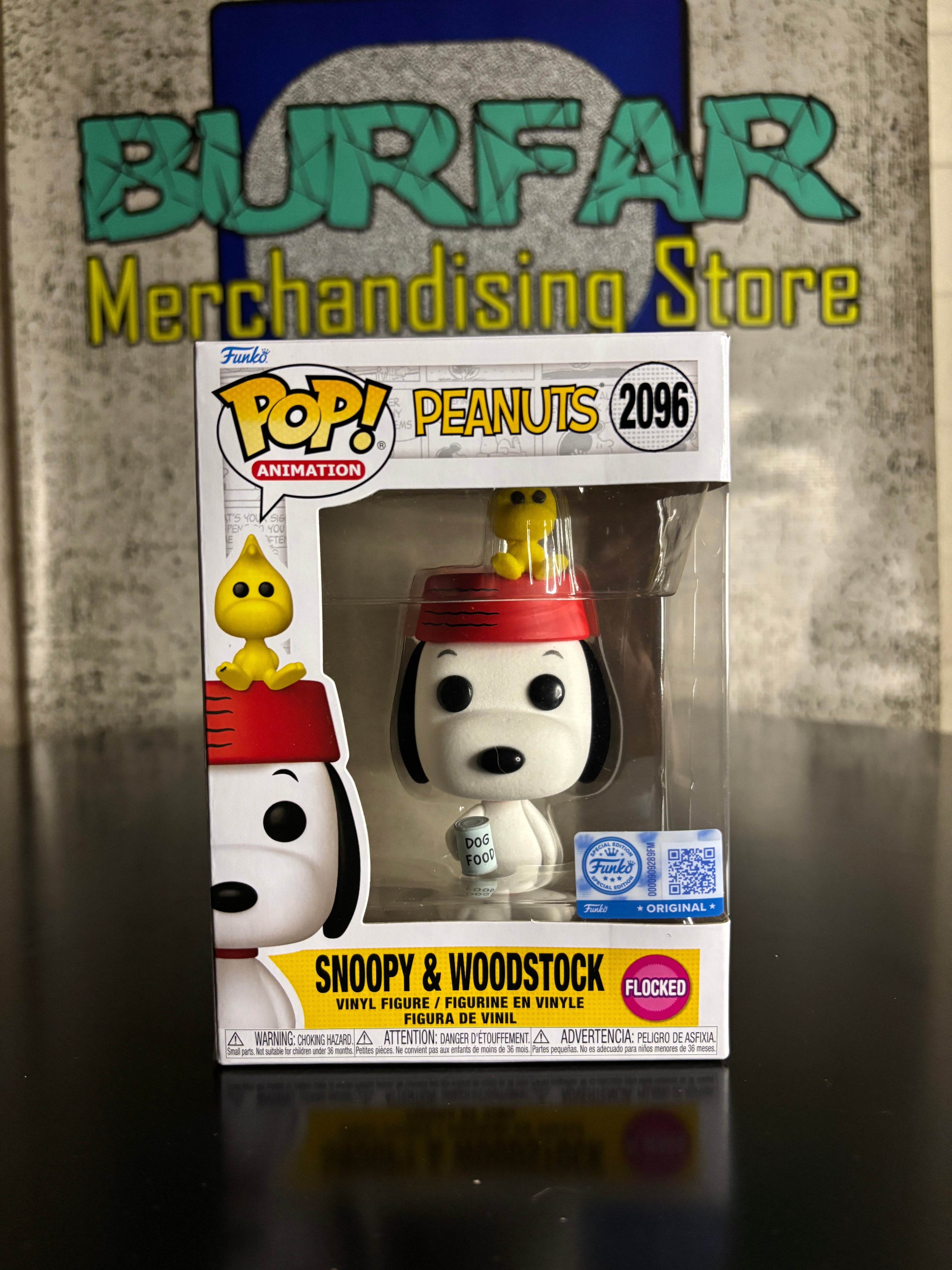 Funko Pop Snoopy & Woodstock Flocked