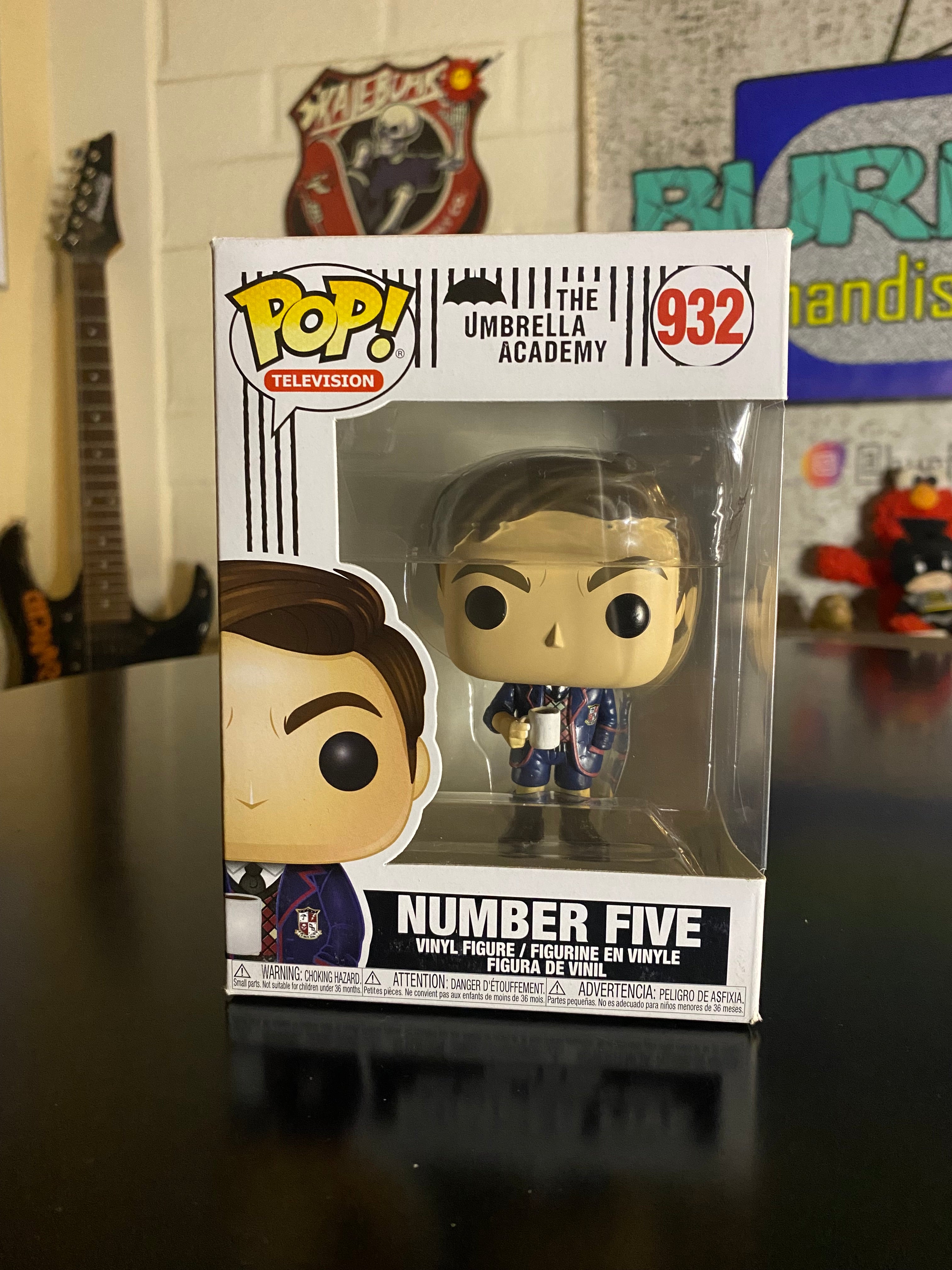 Funko Pop Number Five (Detalle en Caja)
