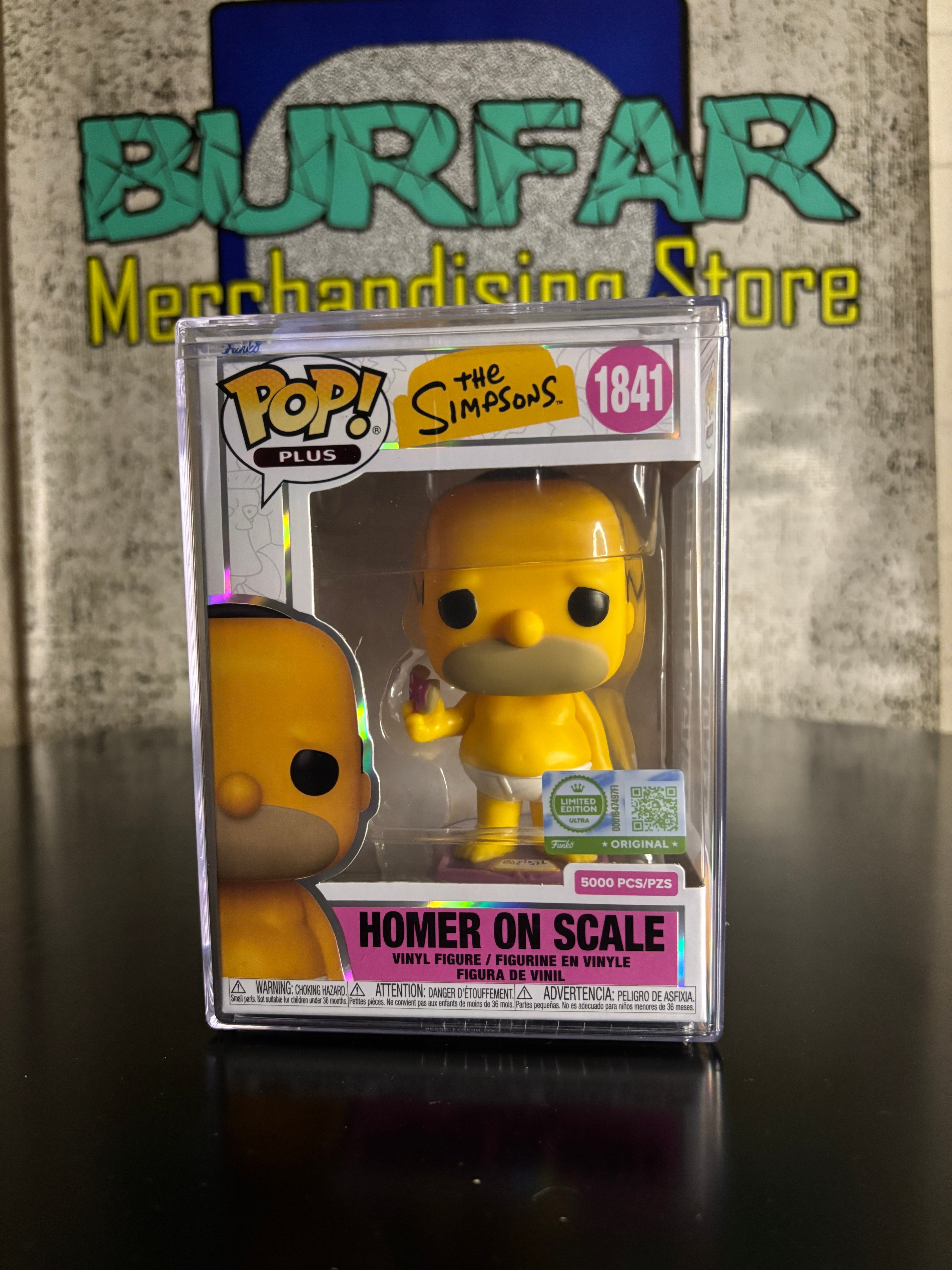 Funko Pop Homer on Scale Ultra (5.000 Piezas)