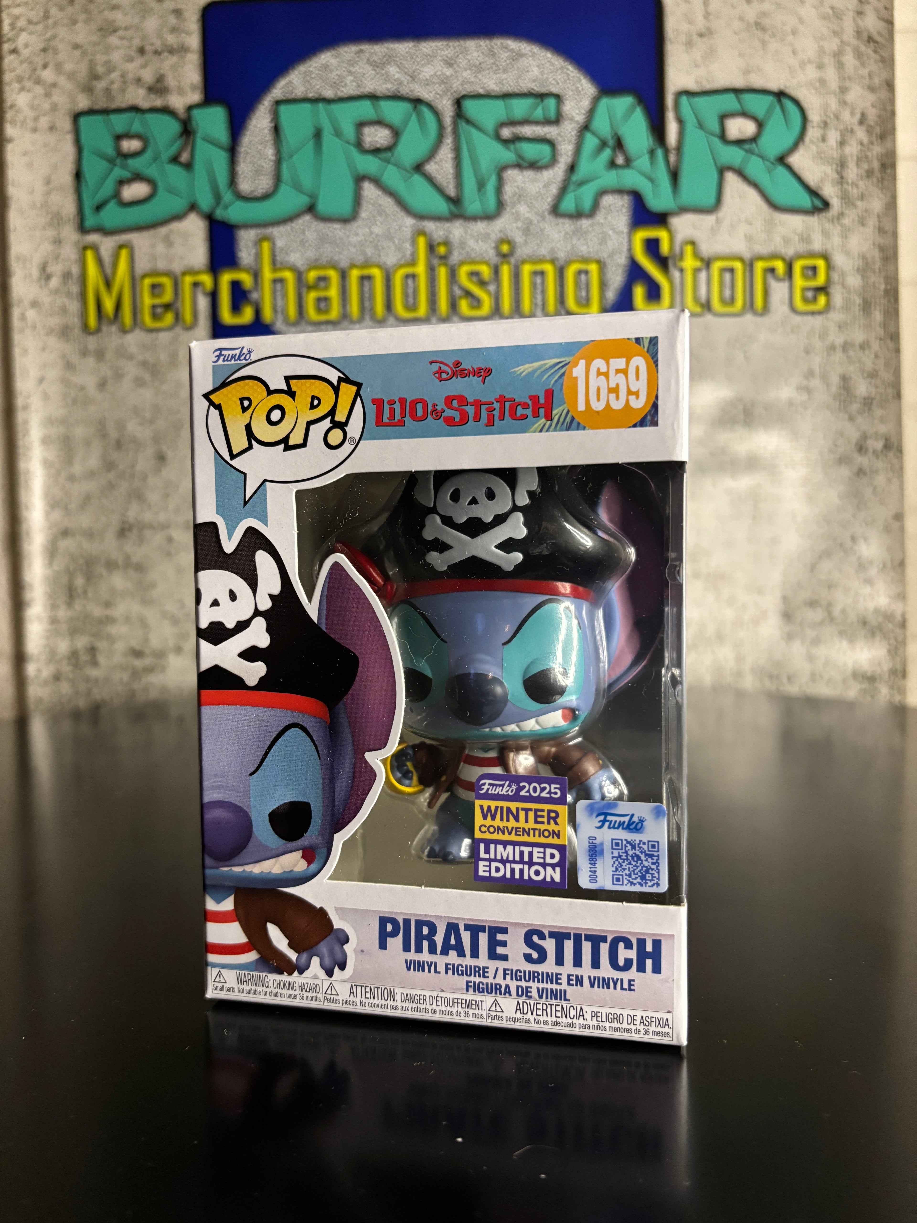 Funko Pop Pirate Stitch Summer Convention 2025