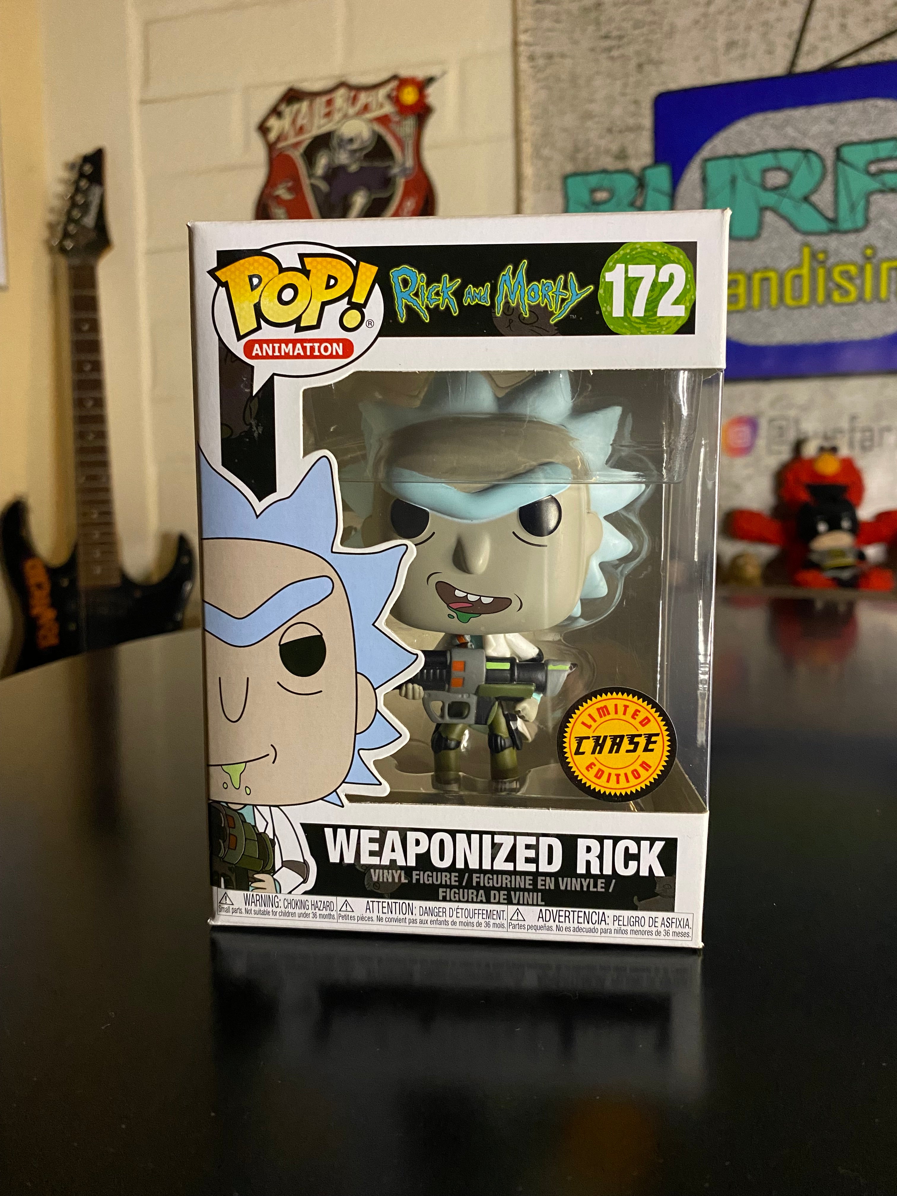 Funko Pop Weaponized Rick Chase