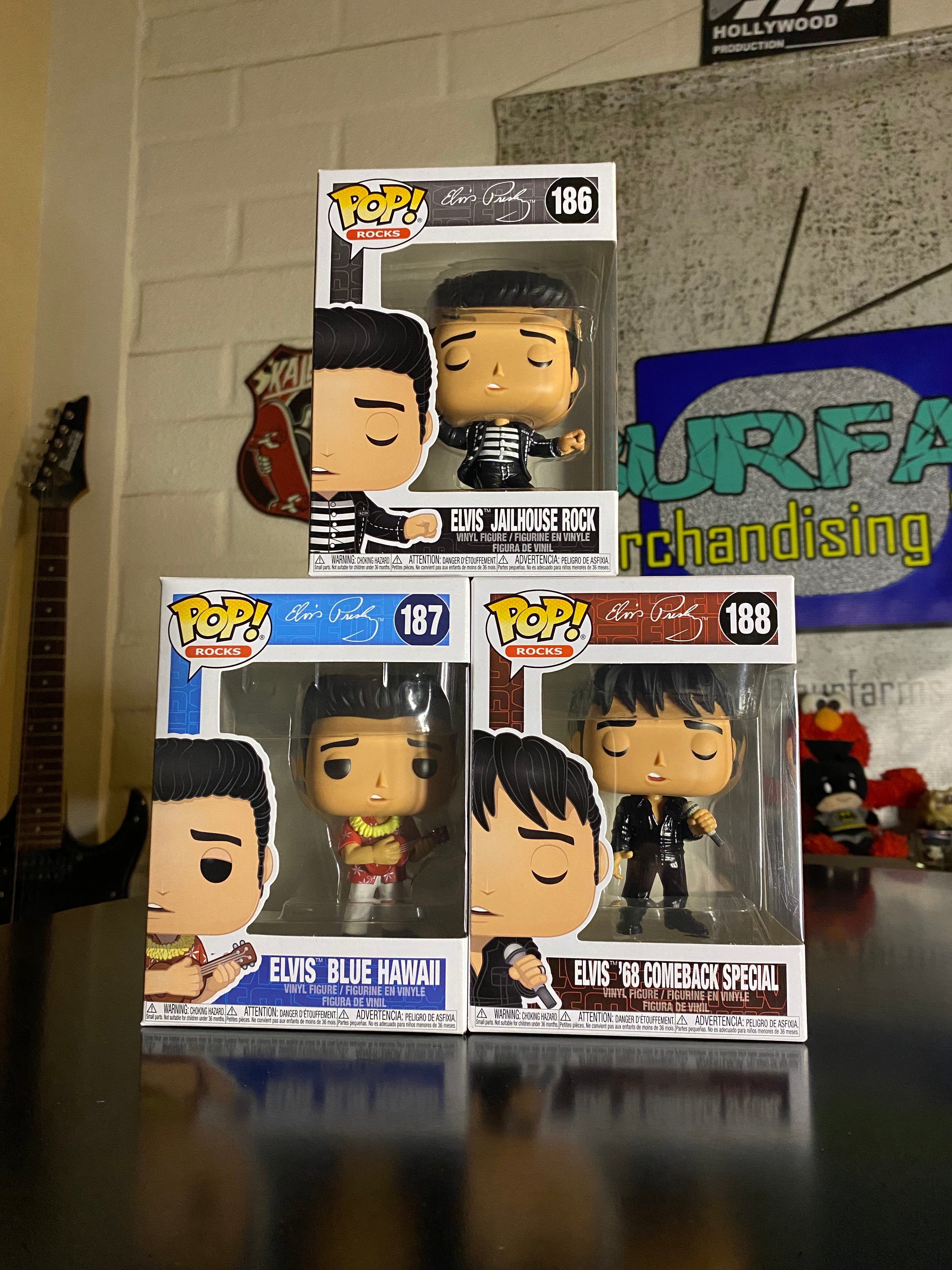 Set Funko Pop Elvis Presley