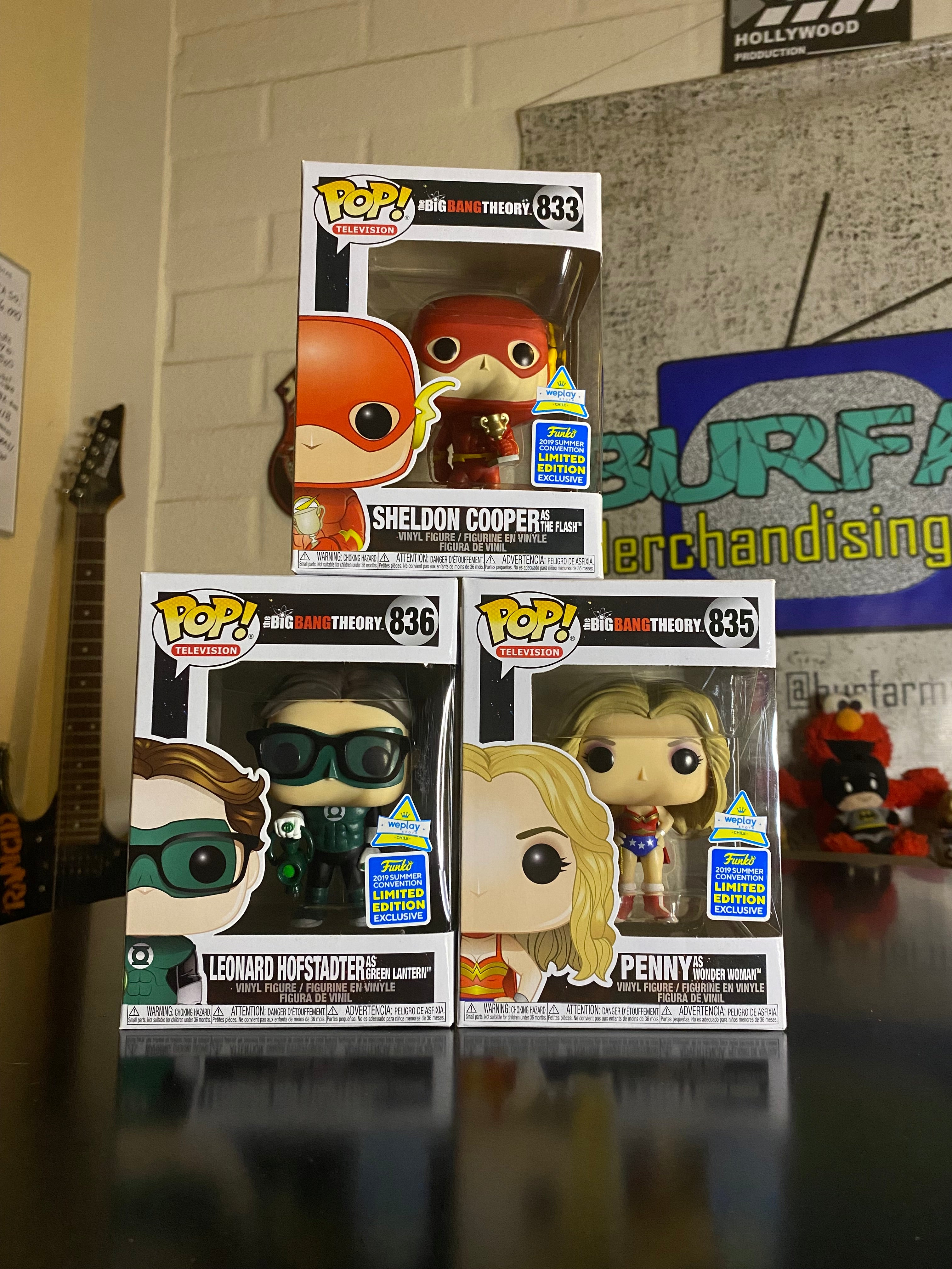 Set Funko Pop The Big Bang Theory