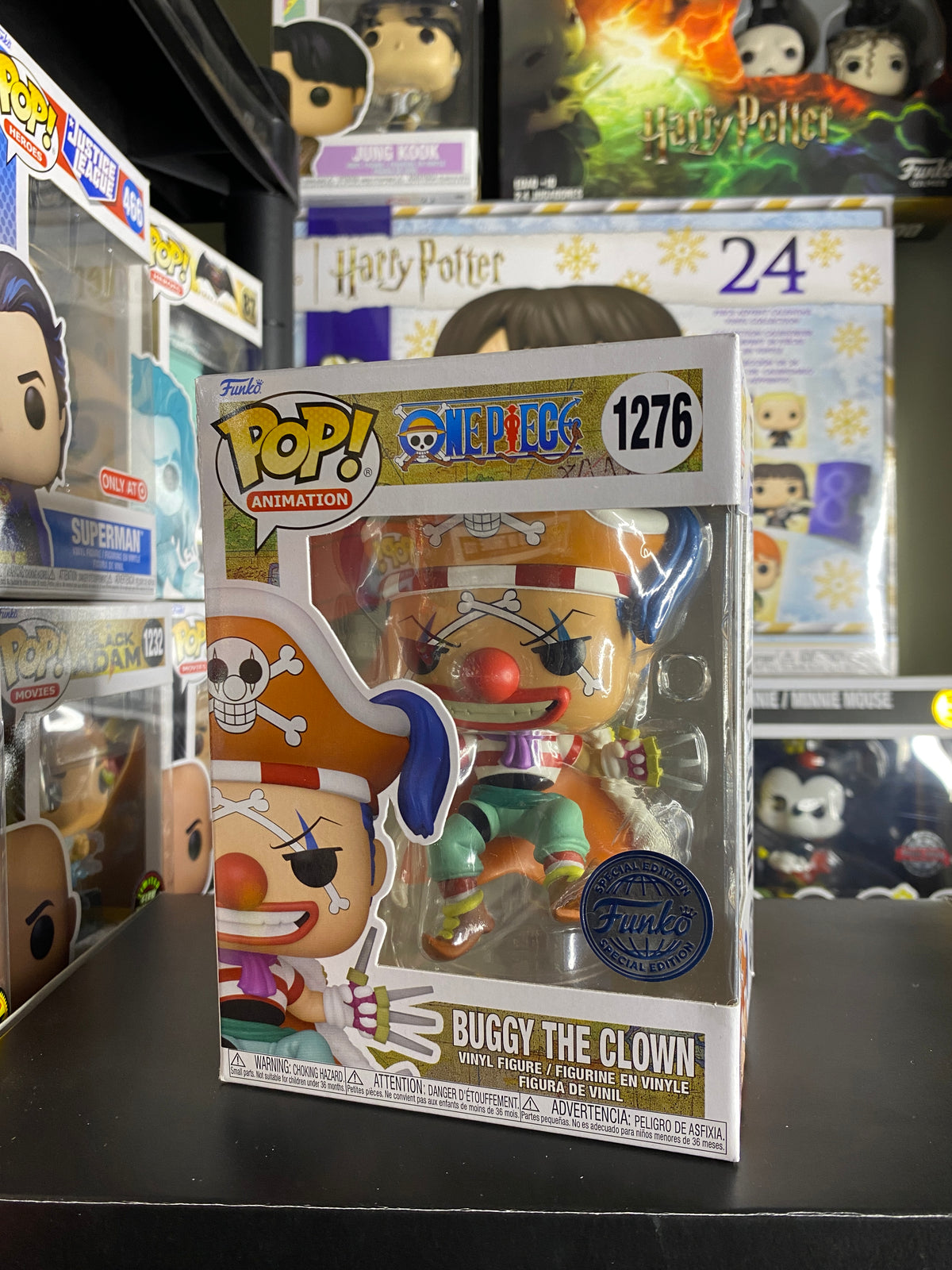 Funko Pop Buggy the Clown One Piece caja