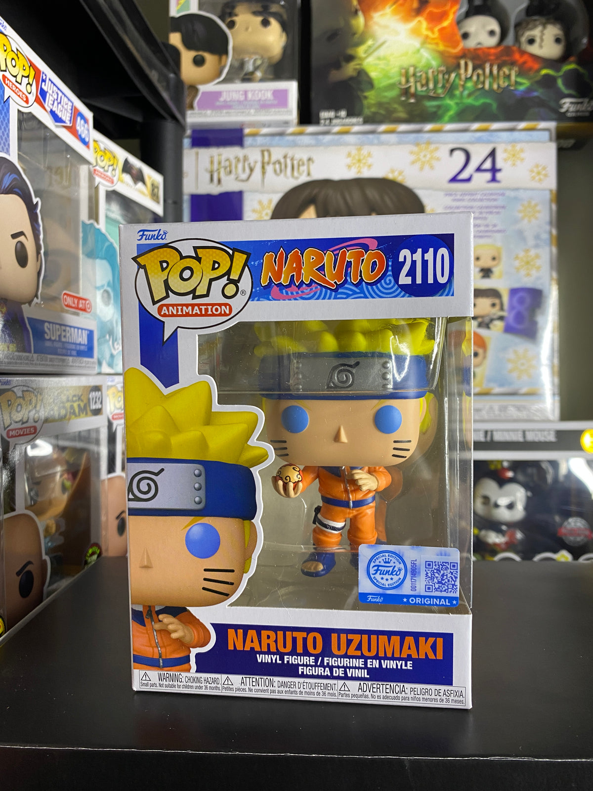Funko Pop Naruto Uzumaki caja