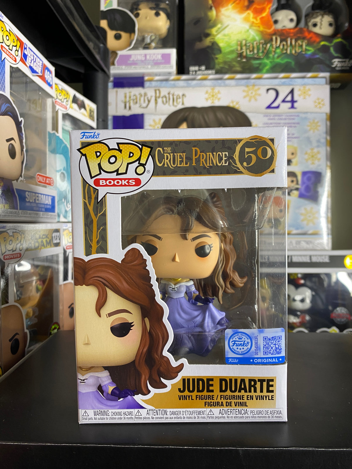 Funko Pop Jude Duarte The Cruel Prince caja