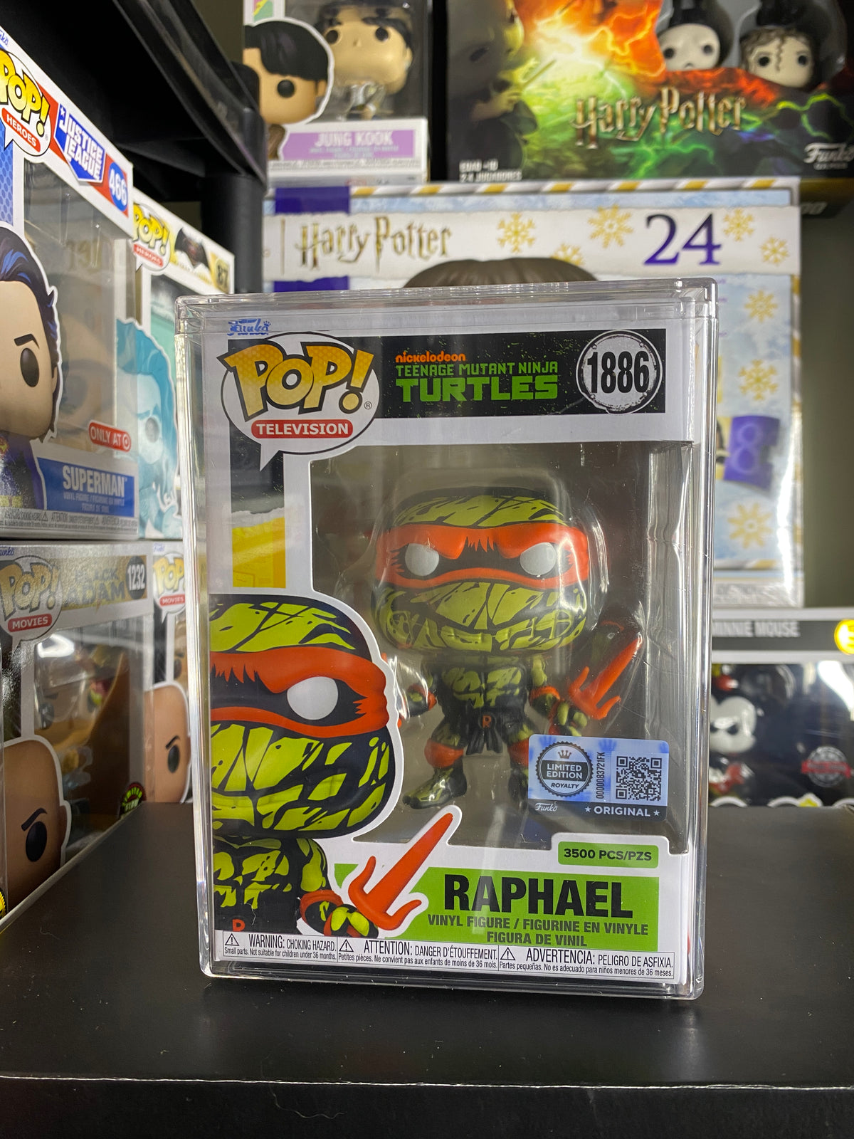 Funko Pop Raphael TMNT caja