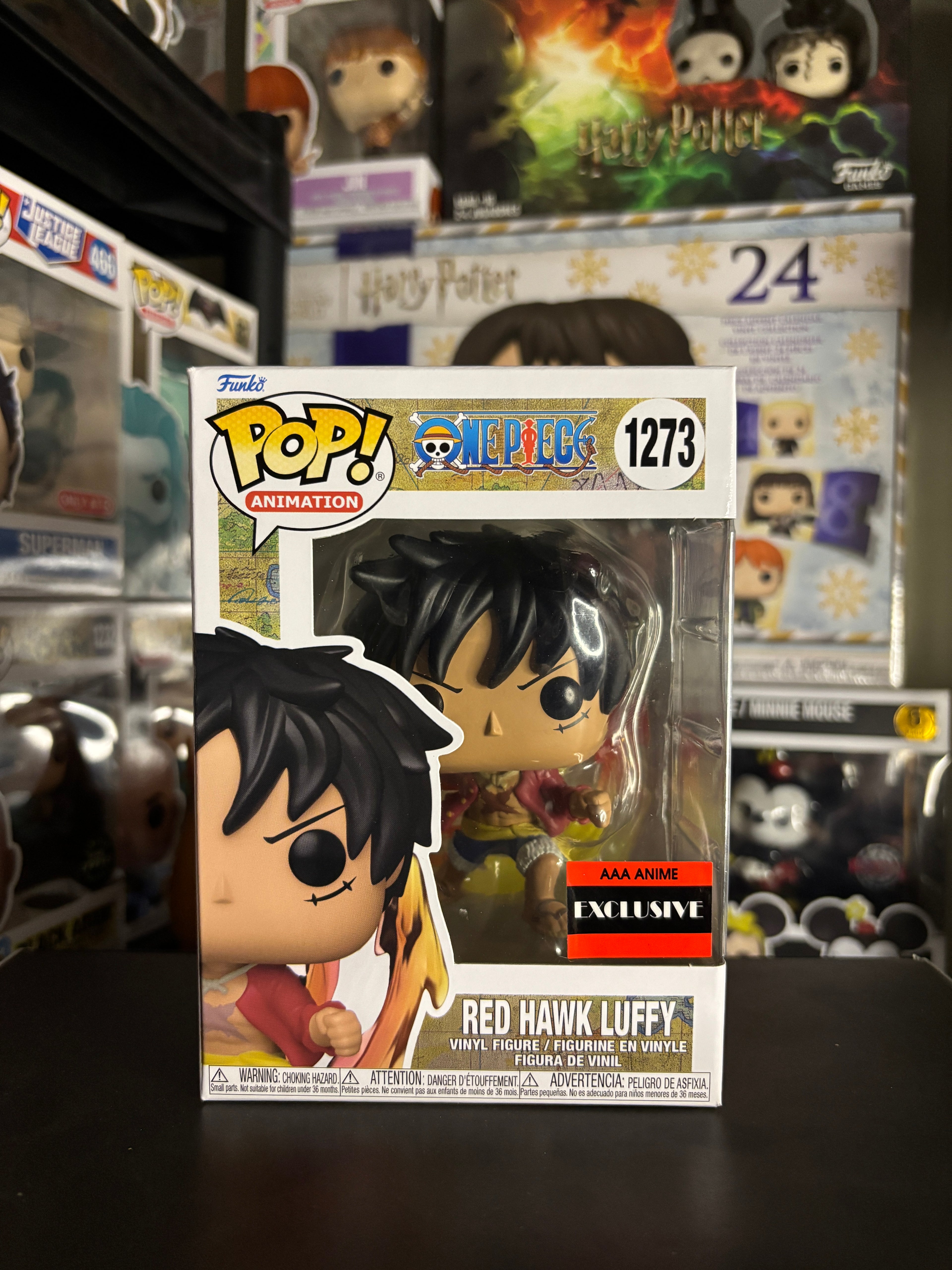 Funko Pop Red Hawk Luffy Exclusivo AAA Anime One Piece