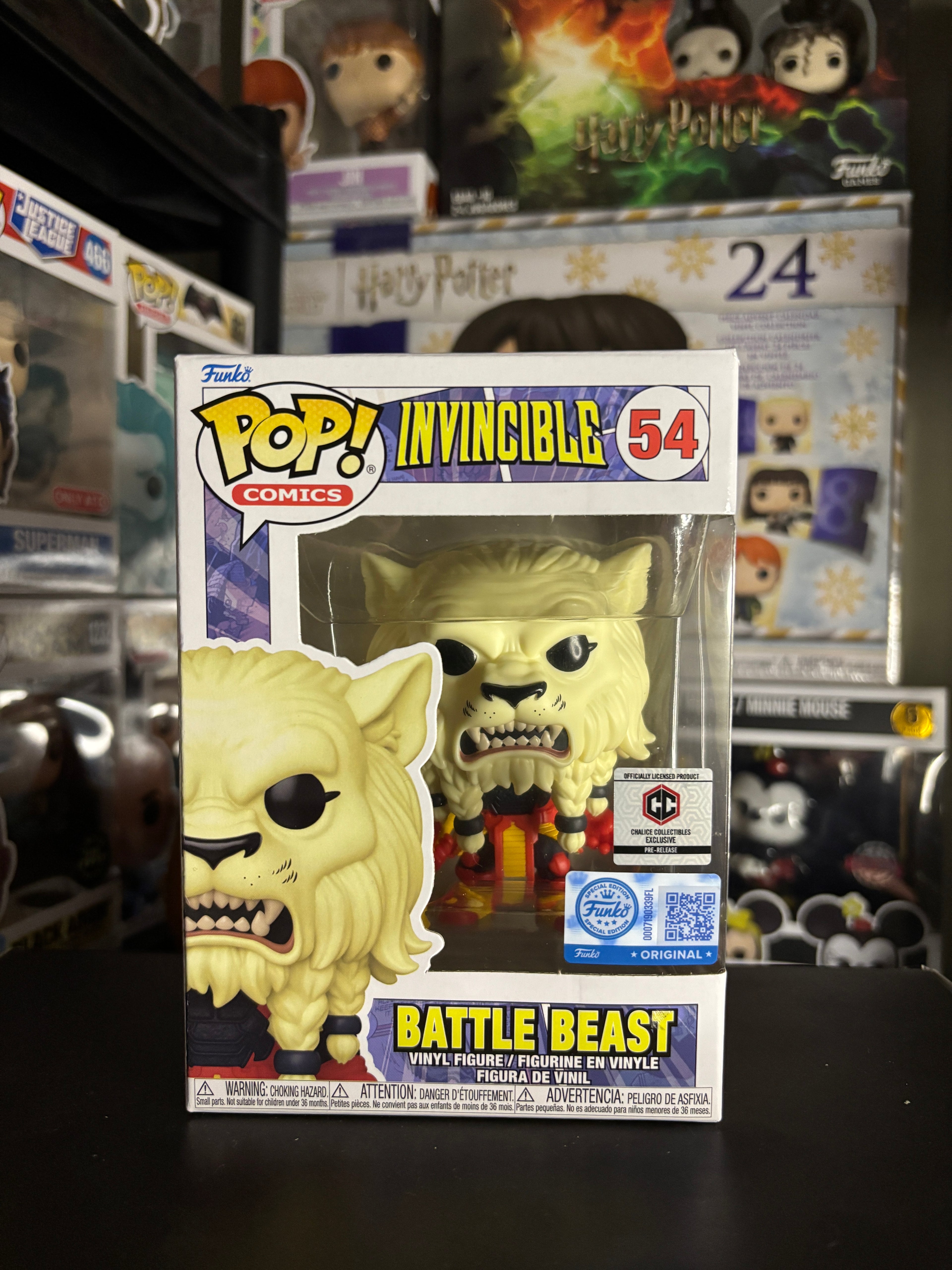 Funko Pop Battle Beast Exclusivo Chalice Collectibles