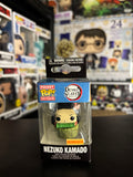 Pocket Pop Keychain Nezuko Kamado Demon Slayer Exclusive Funko kimono verde