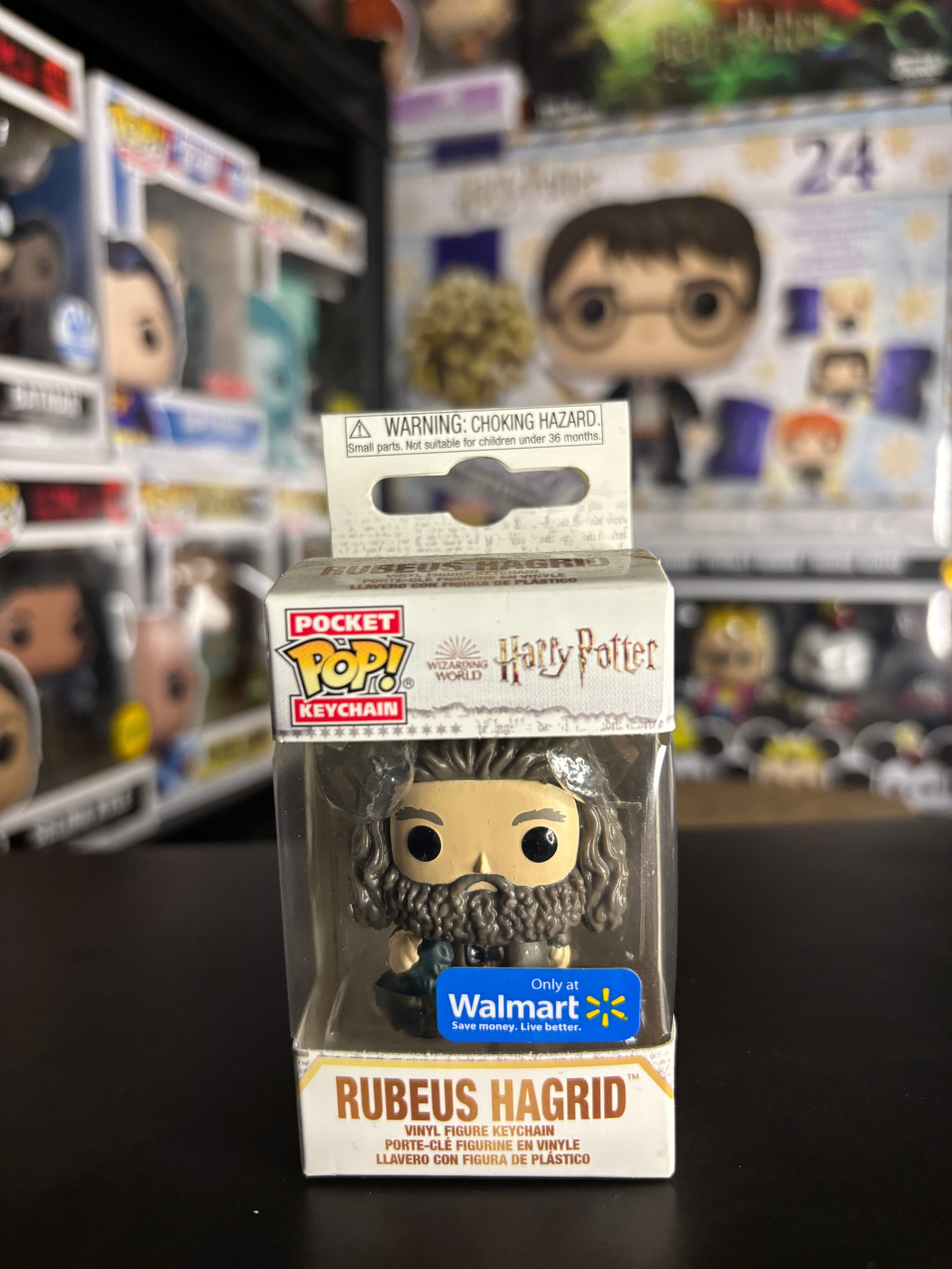 Pocket Pop Keychain Rubeus Hagrid Harry Potter Funko