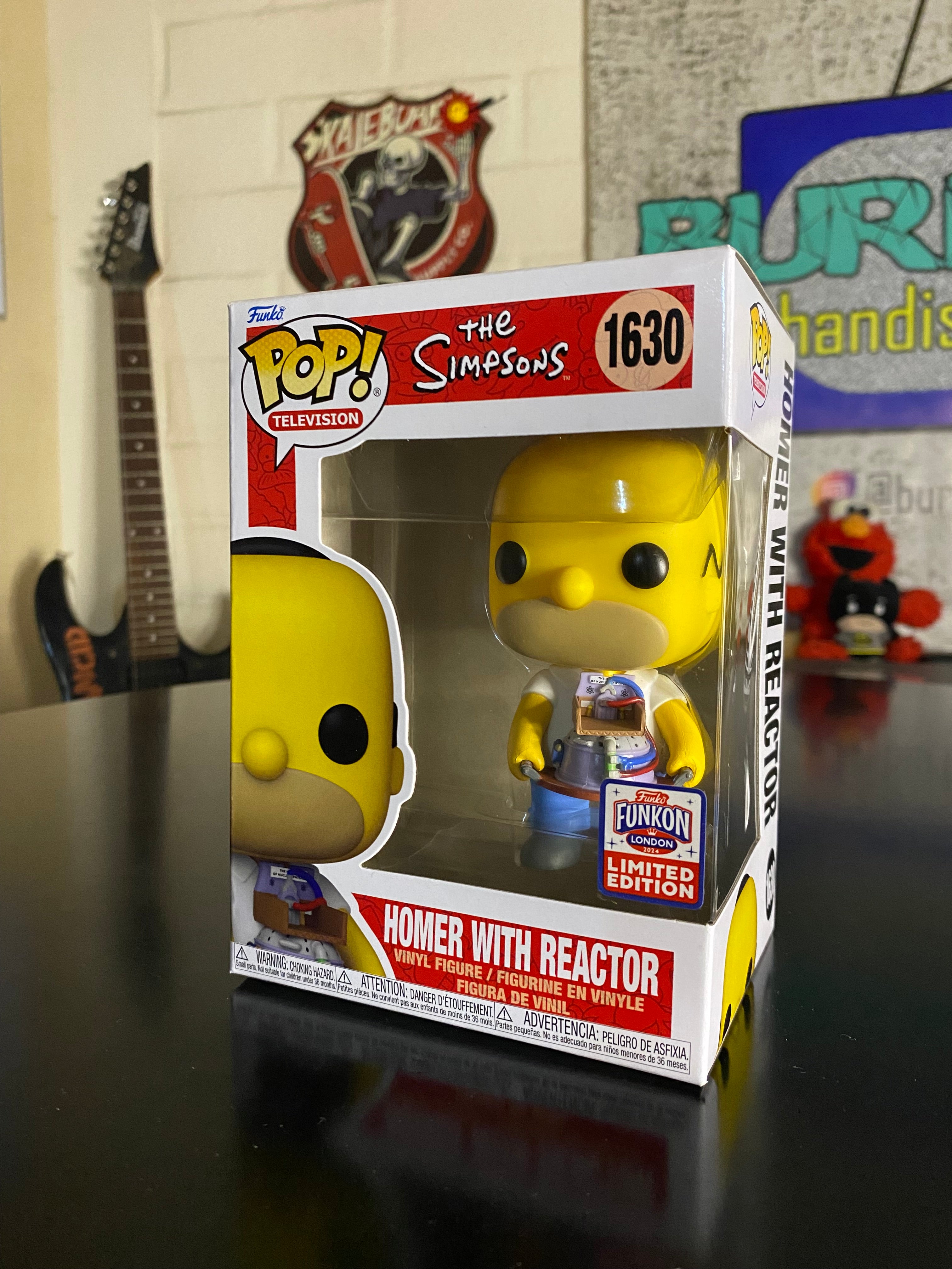 Funko Pop Homer with Reactor Exclusivo Funkon London