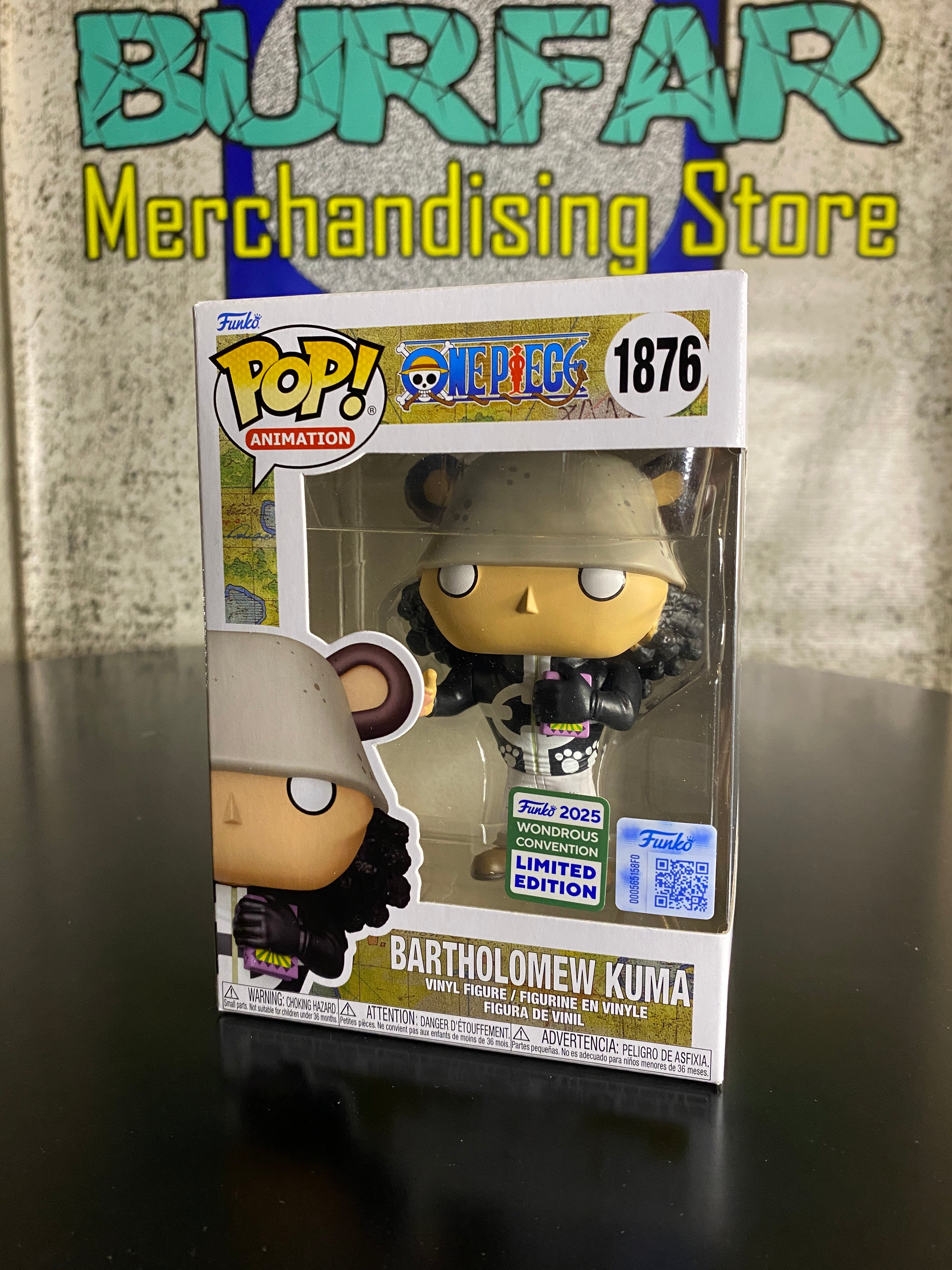Funko Pop Bartholomew Kuma Exclusivo Wondrous Convention 2025