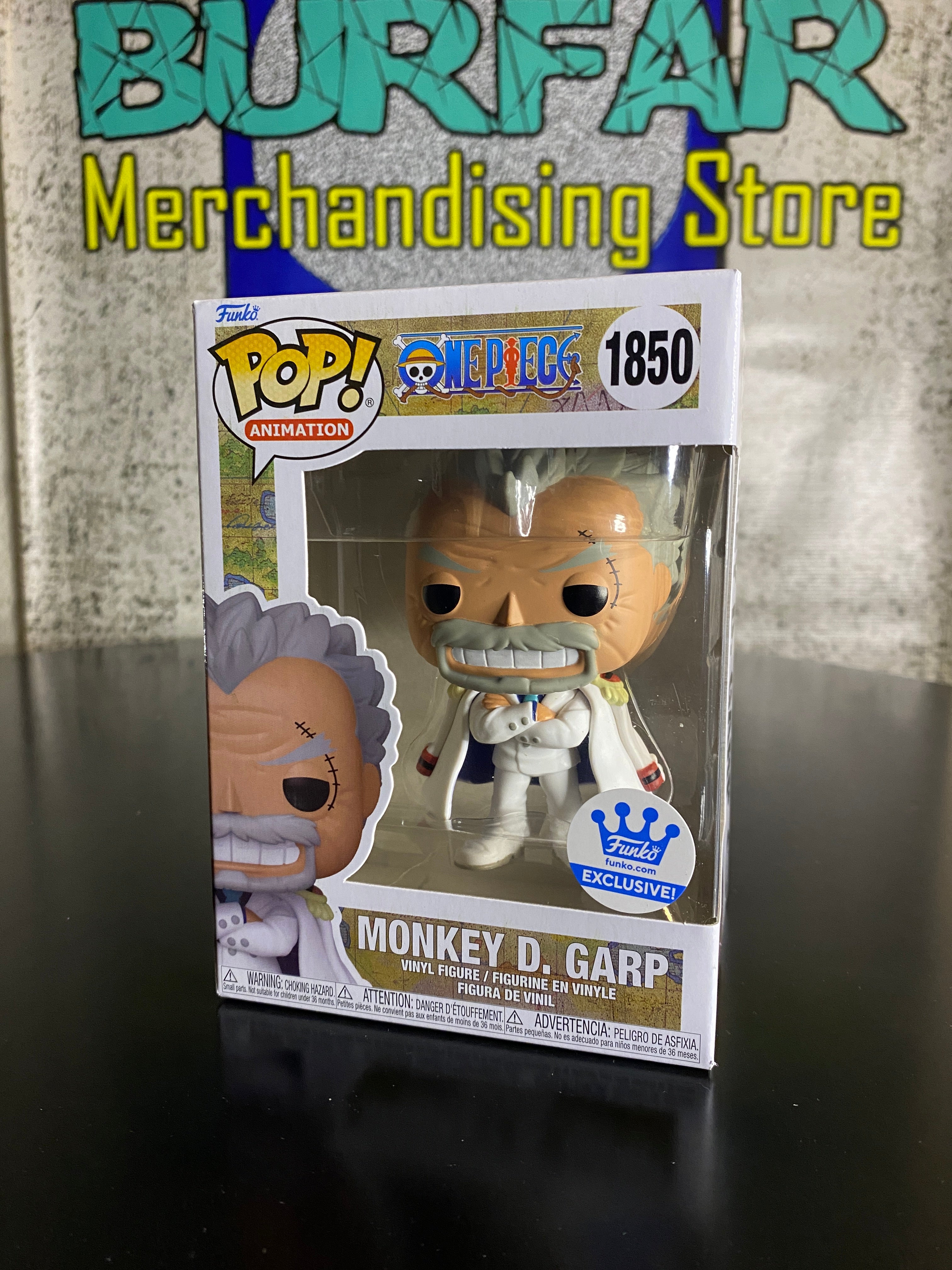 Funko Pop Monkey D. Garp Exclusivo FunkoShop