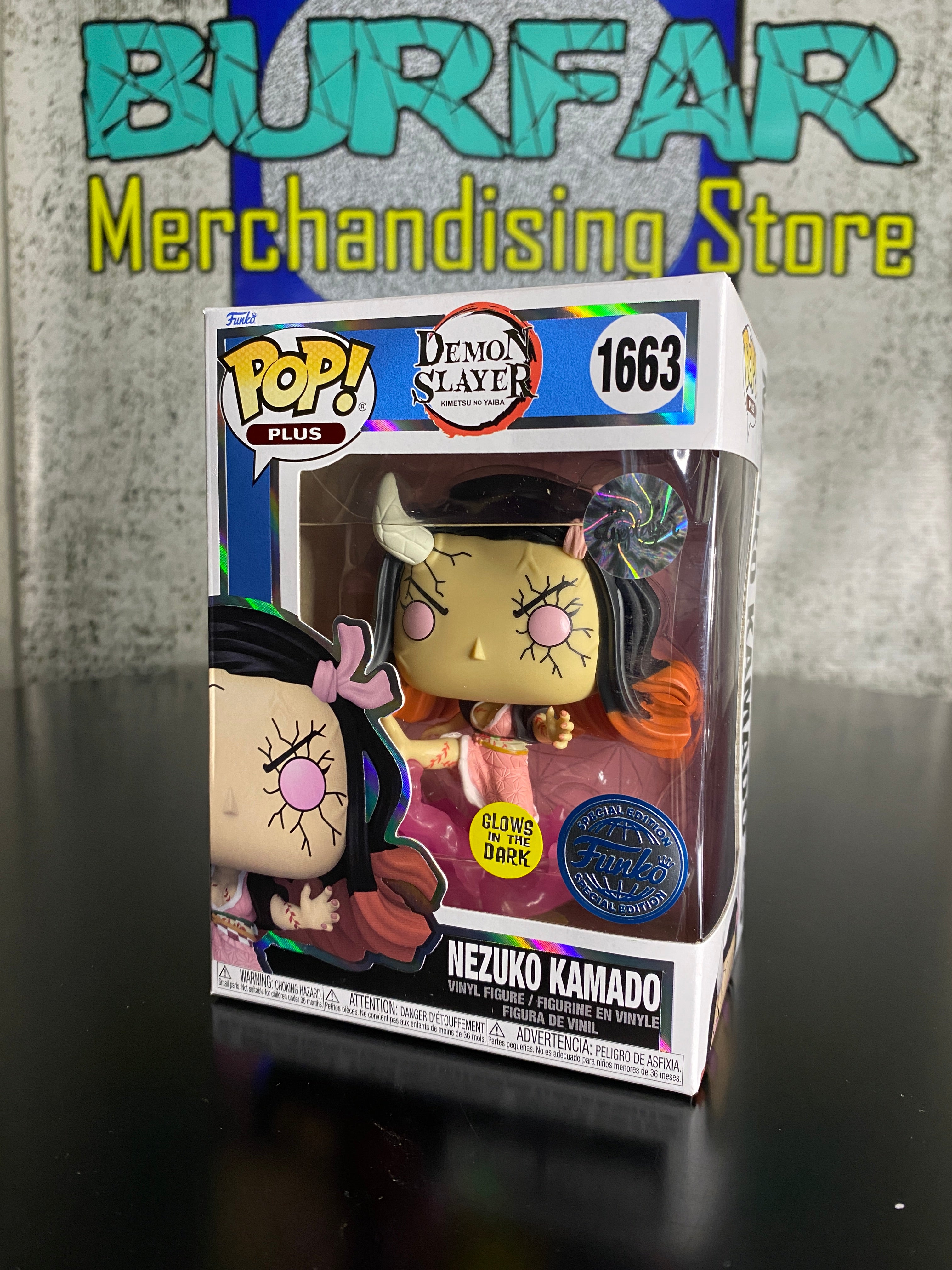 Funko Pop Nezuko Kamado Special Edition Glows in the Dark