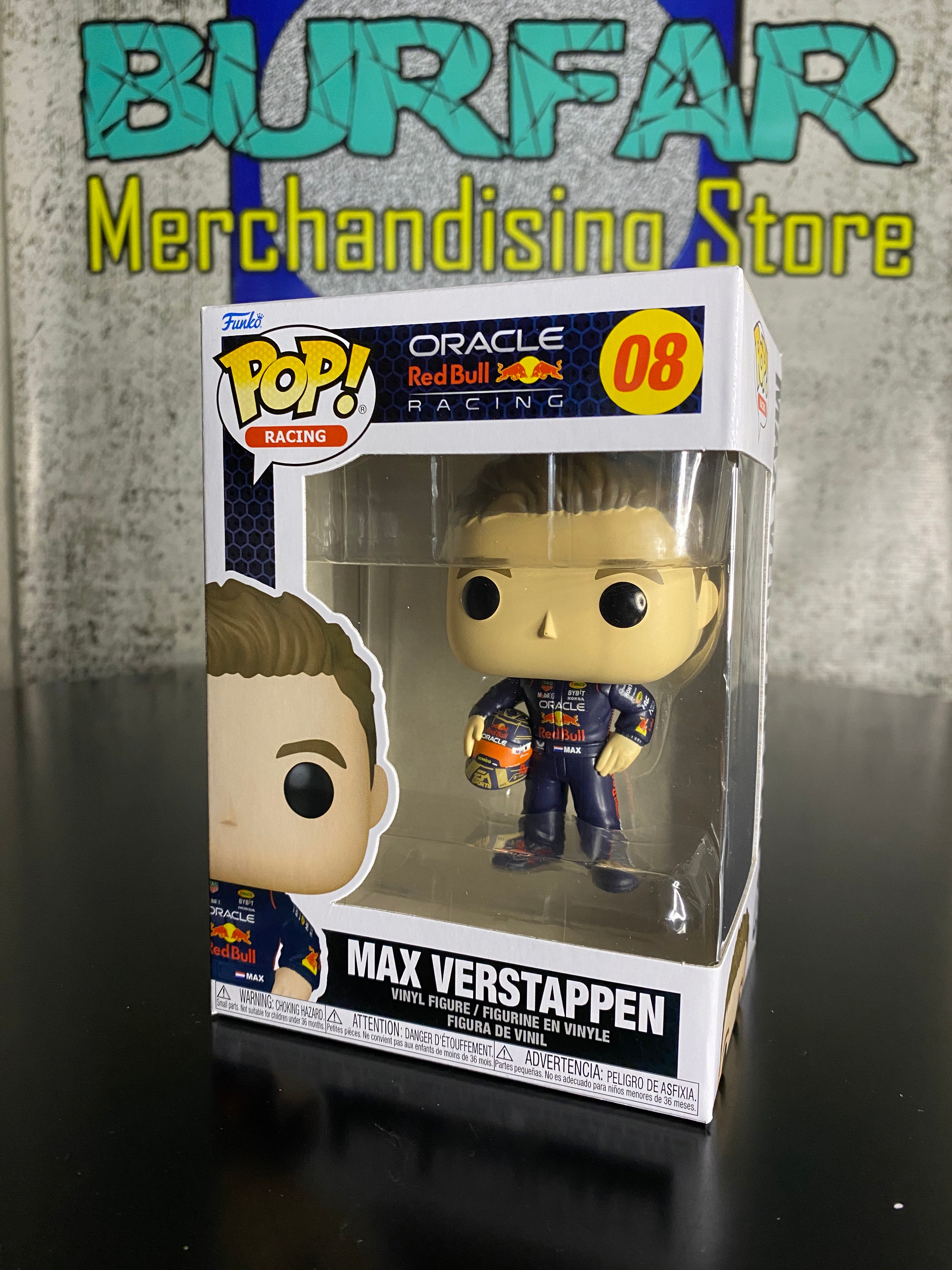 Funko Pop Max Verstappen F1