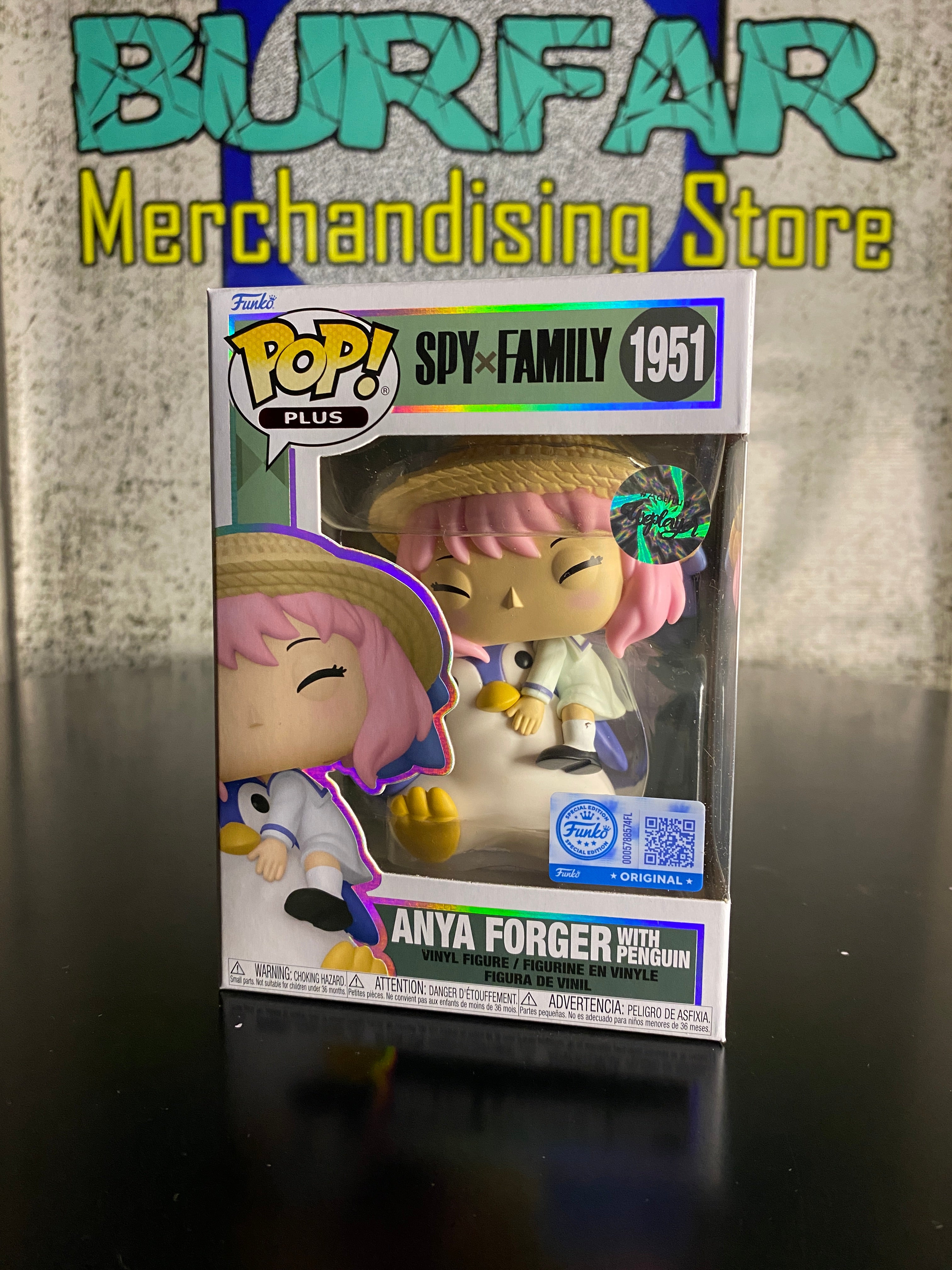 Funko Pop Anya Forger with Penguin