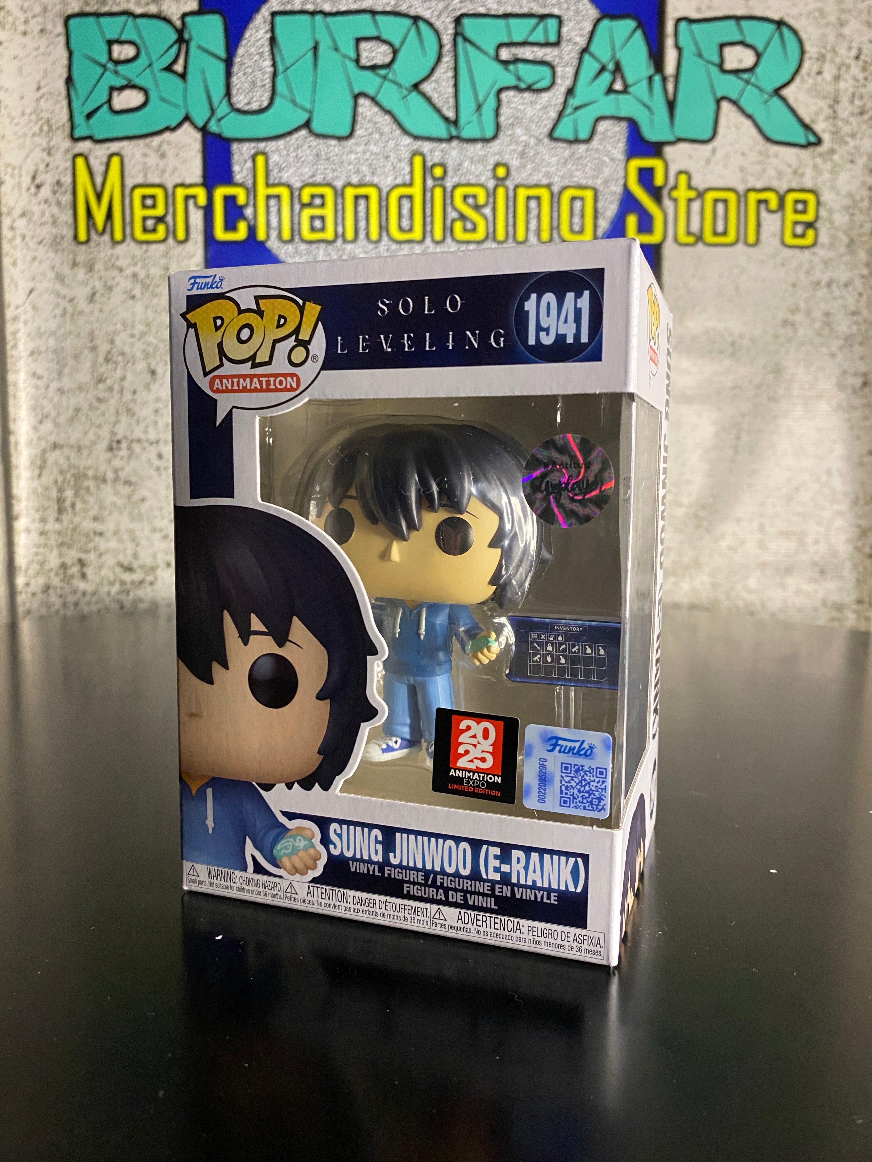 Funko Pop Sung Jinwoo (E-Rank) Animation Expo