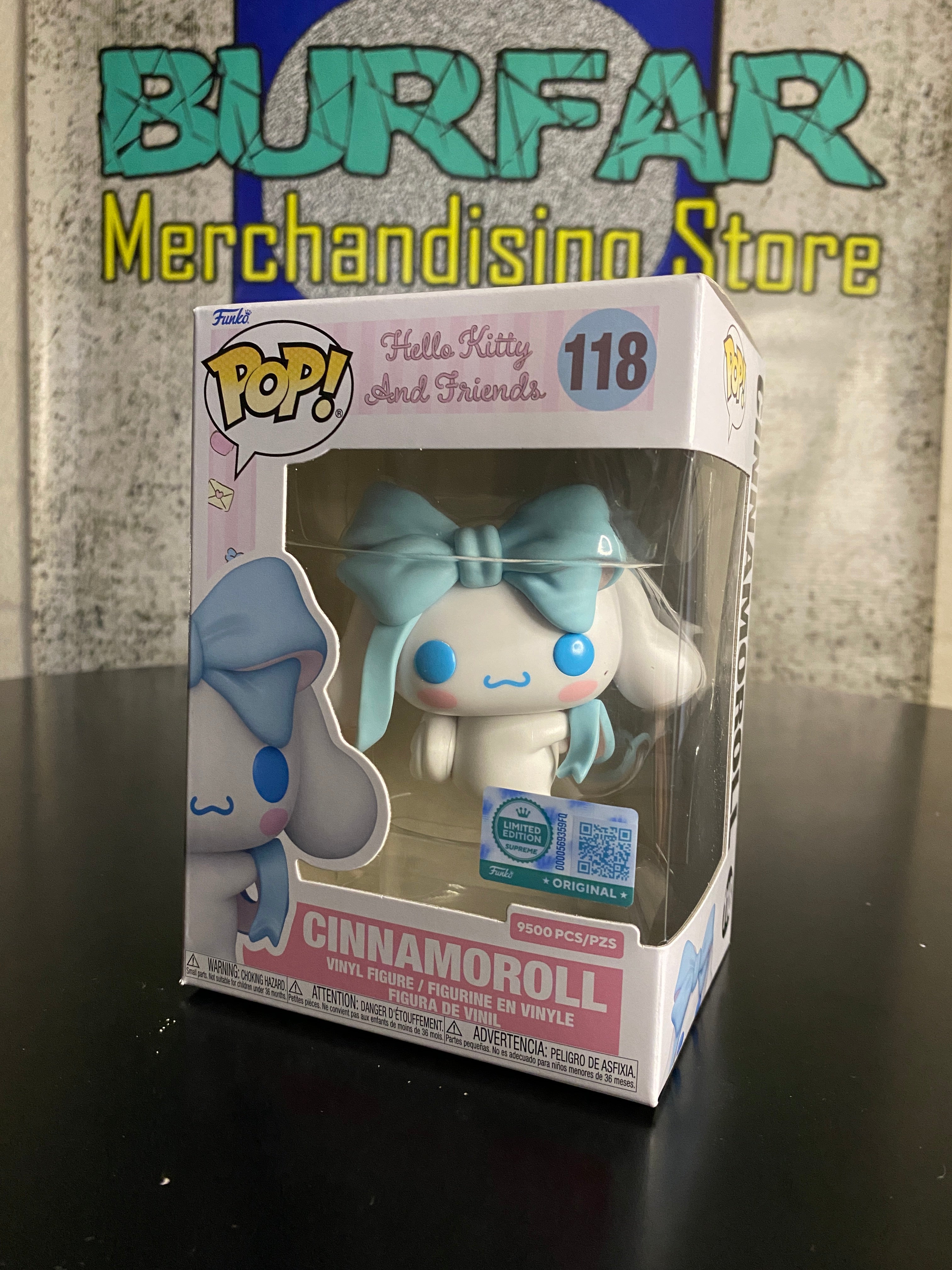 Funko Pop Cinnamoroll Limited Edition Supreme (9.500 Piezas)
