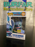 Funko Pop Stitch on Surfboard Exclusivo Summer Convention 2025