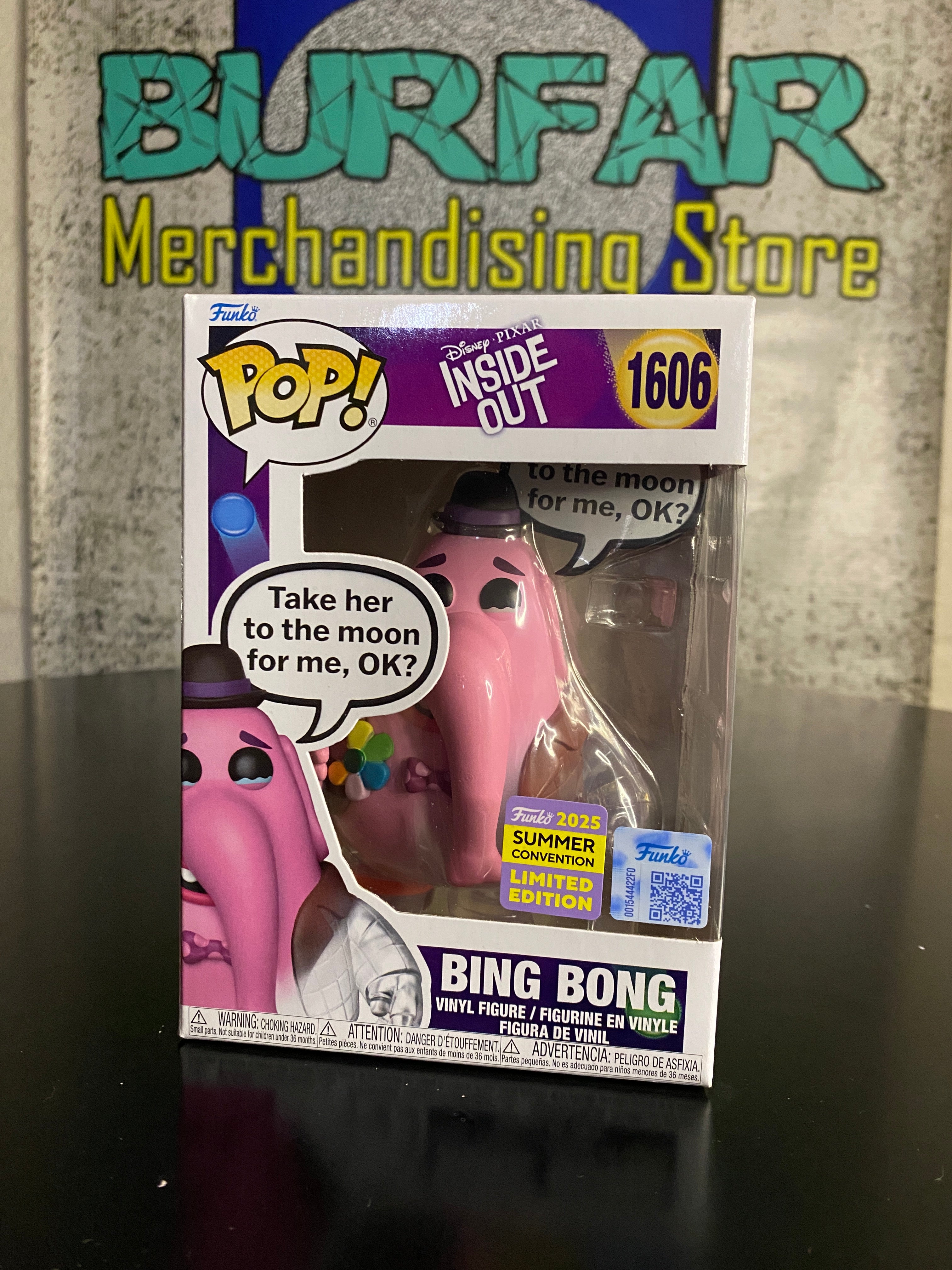 Funko Pop Bing Bong Exclusivo Summer Convention 2025