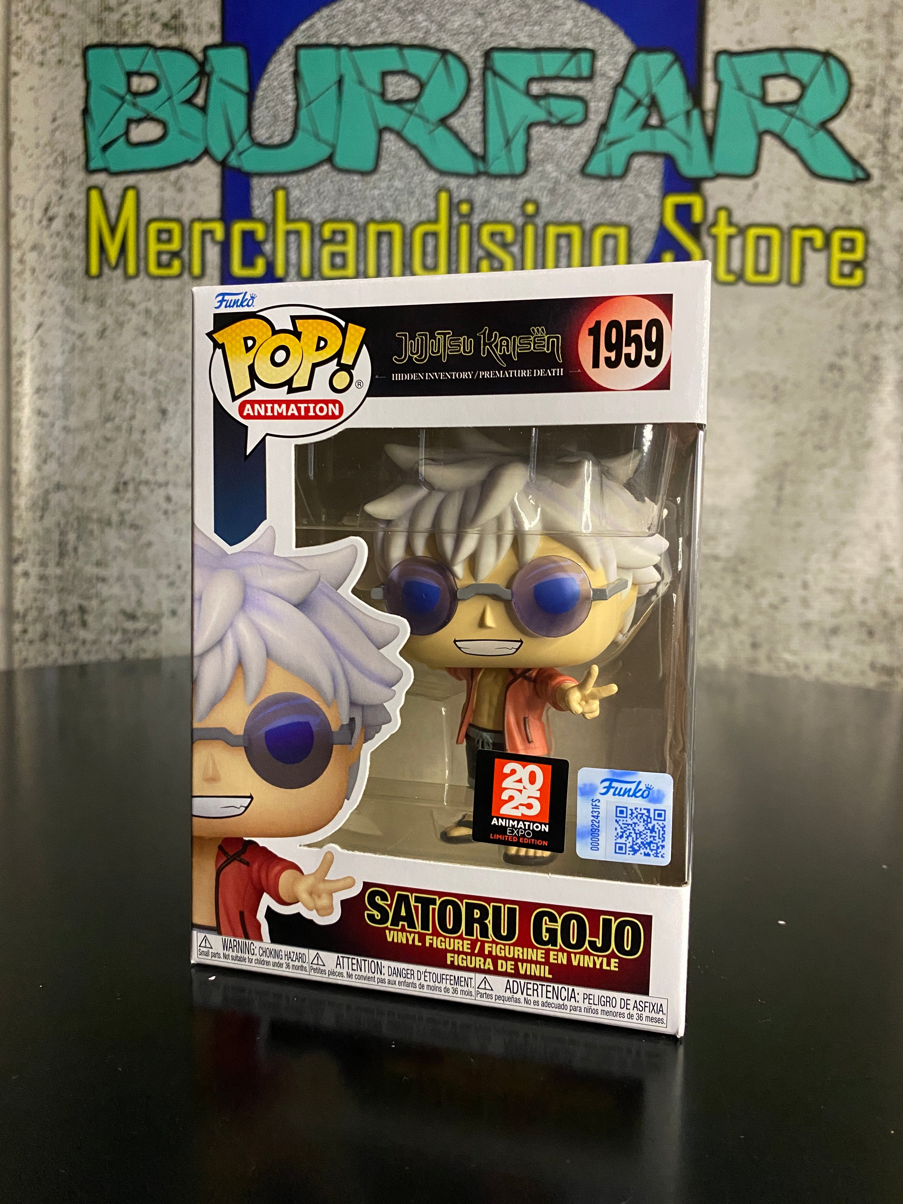 Funko Pop Satoru Gojo Exclusivo Anime Expo 2025
