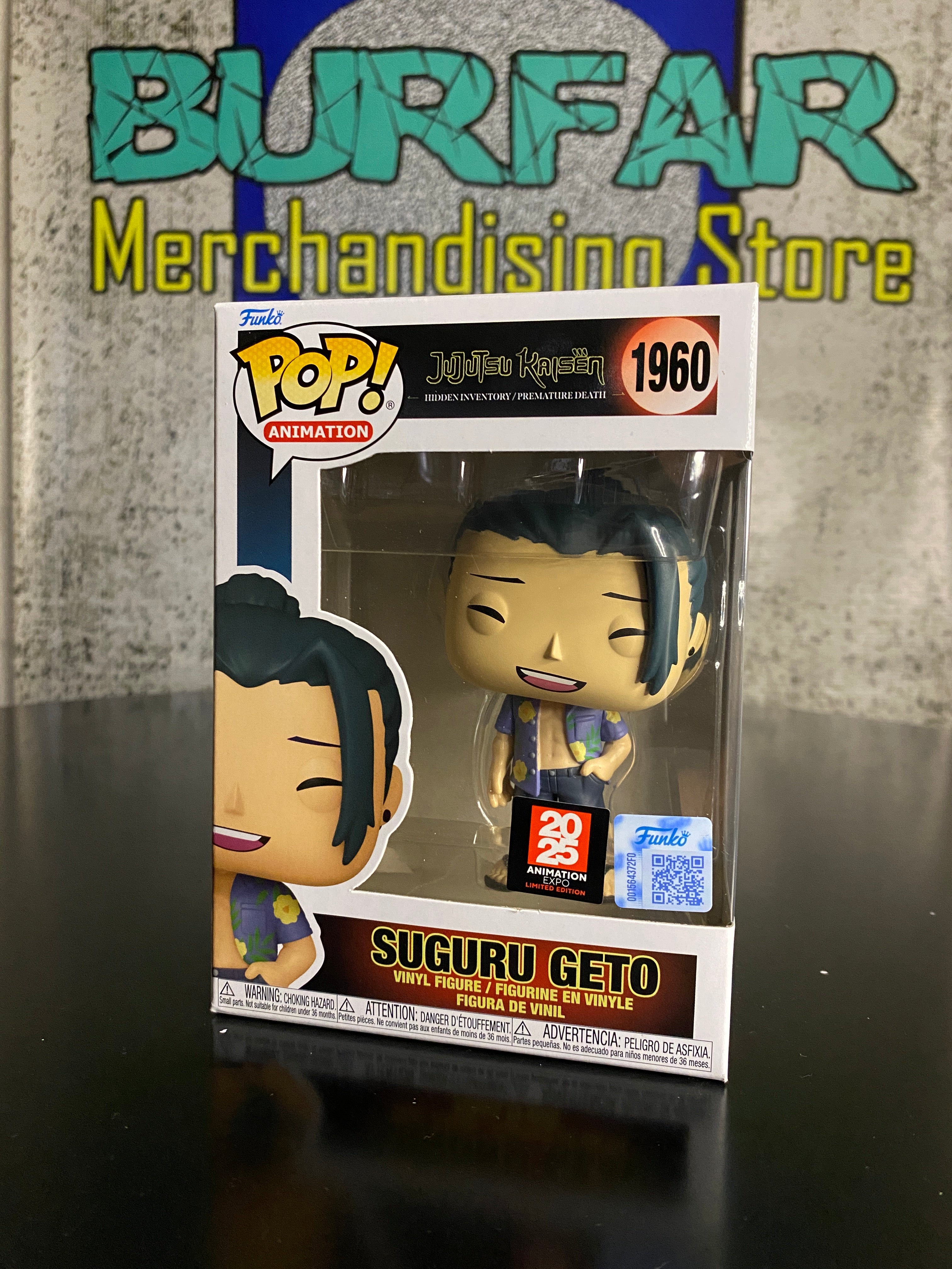 Funko Pop Suguru Geto Exclusivo Anime Expo 2025